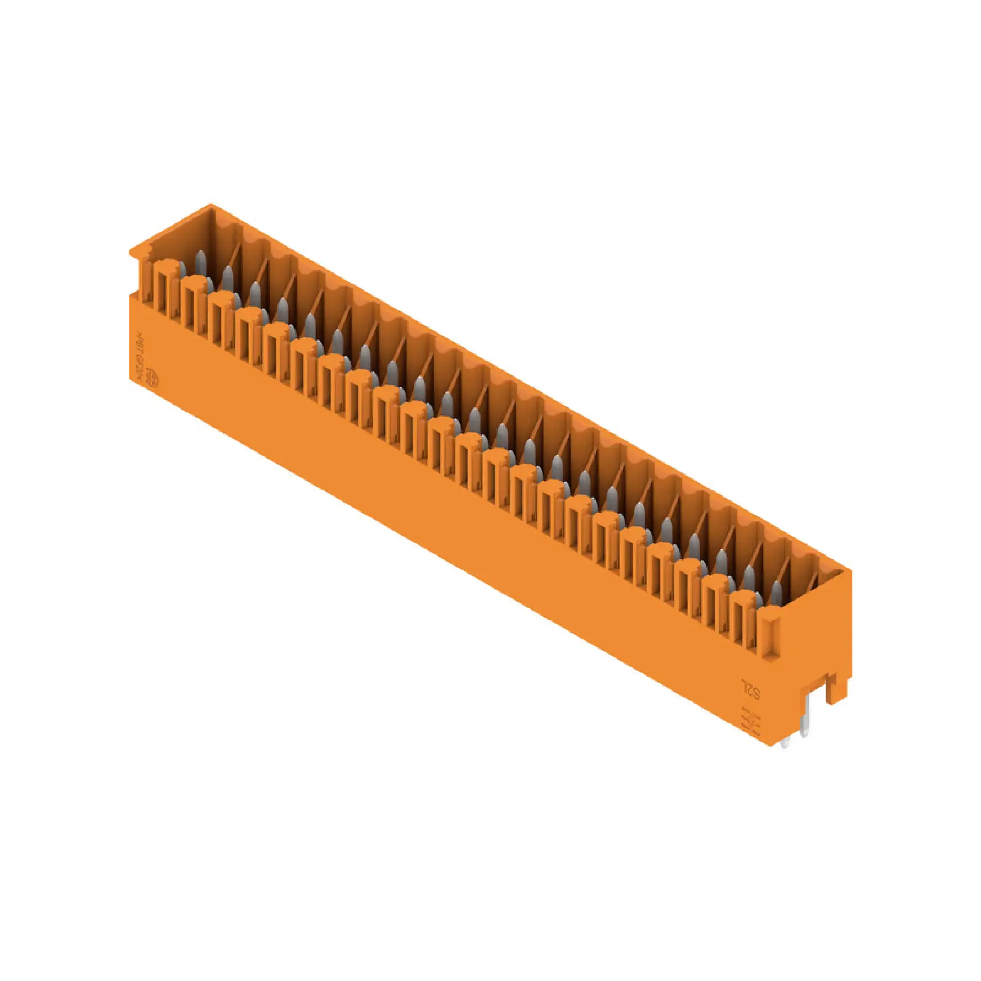 Weidmüller 2559260000 PCB connector (board connection), 125 V, 10 A, Pitch in mm: 3.50, Number of poles: 46, THT solder connection, Box (img_001)