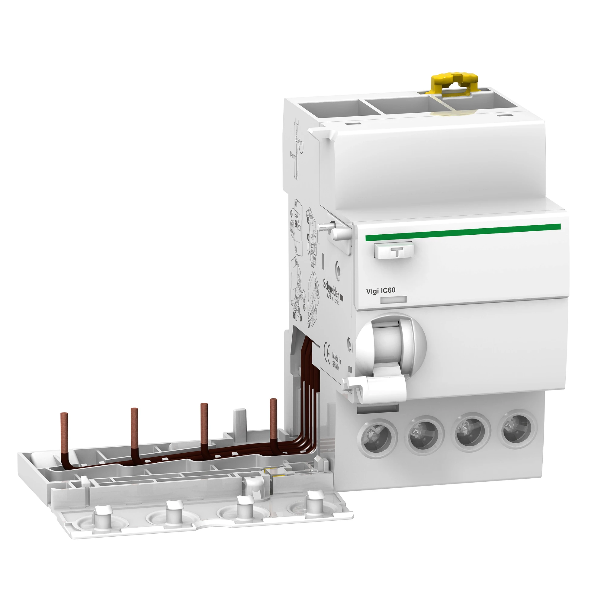 Schneider Electric A9V26425 RCD Block Vigi iC60L, 4P, 25A, 500mA, Type A (img_001) Schneider Electric A9V26425 RCD Block Vigi iC60L, 4P, 25A, 500mA, Type A (img_001)