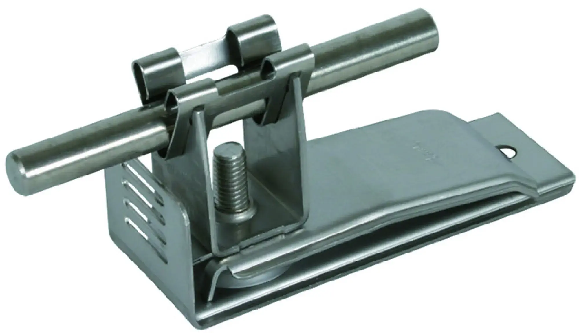 Dehn 206389 Roof conductor holder f. roof and wall plates clamp. range 2-8mm f. Rd 8mm StSt (img_001)
