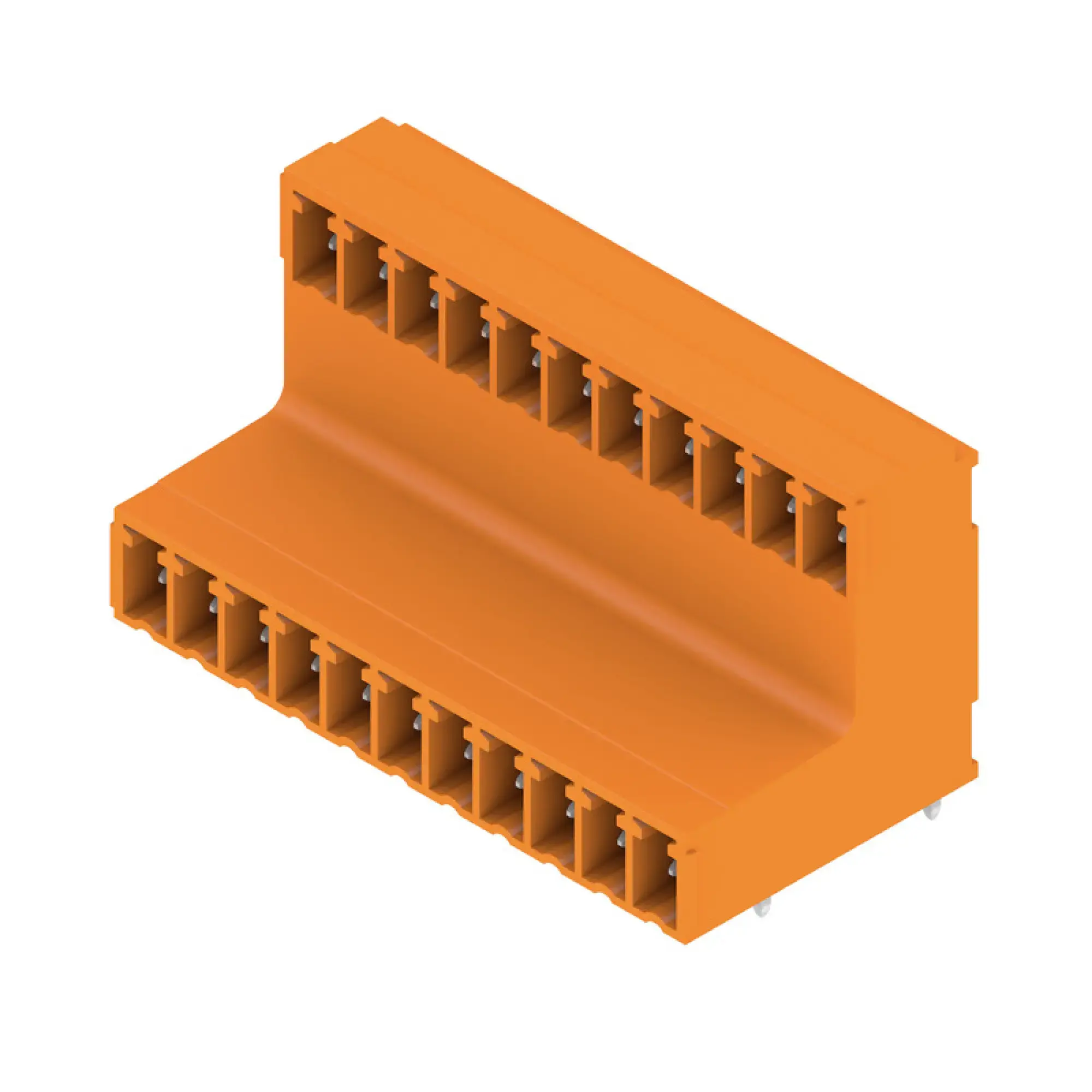 Weidmüller 1032200000 PCB connector (board connection), 160 V, 17.5 A, Pitch in mm: 3.81, Number of poles: 22, THT solder connection, Box (img_001)