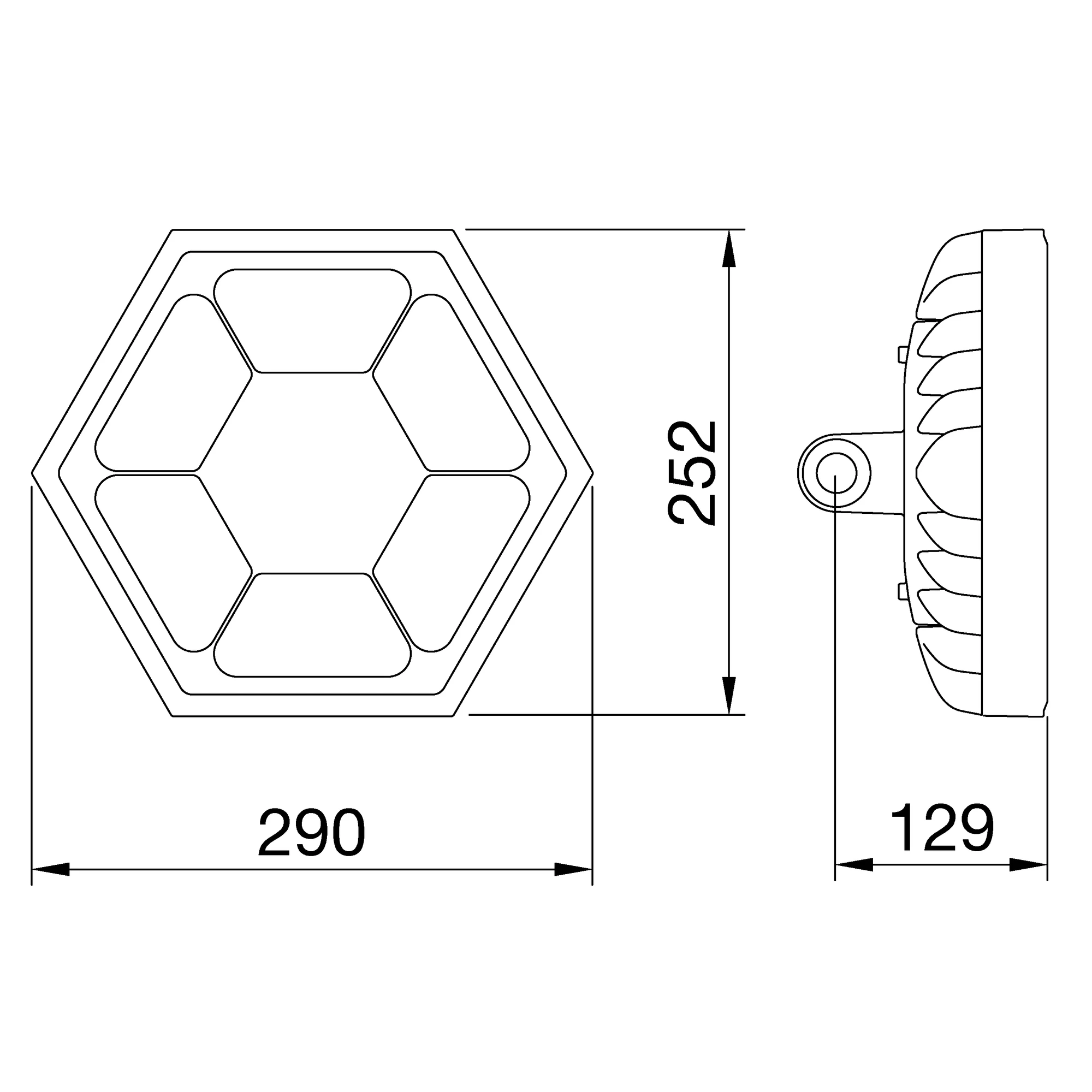 GEWISS GWS6313GD ESALITE HB - 6K - 60° OPTIC - DALI - 4000 K (CRI 80) - IP66 - CLASS I - RAL 9006 GREY (img_002) GEWISS GWS6313GD ESALITE HB - 6K - 60° OPTIC - DALI - 4000 K (CRI 80) - IP66 - CLASS I - RAL 9006 GREY (img_002)