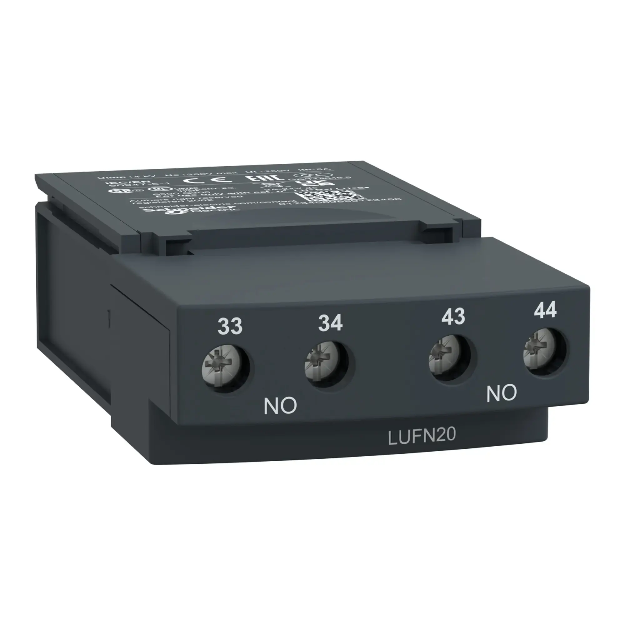 Schneider Electric LUFN20 Auxiliary contact module LUF, 2NO (img_002)