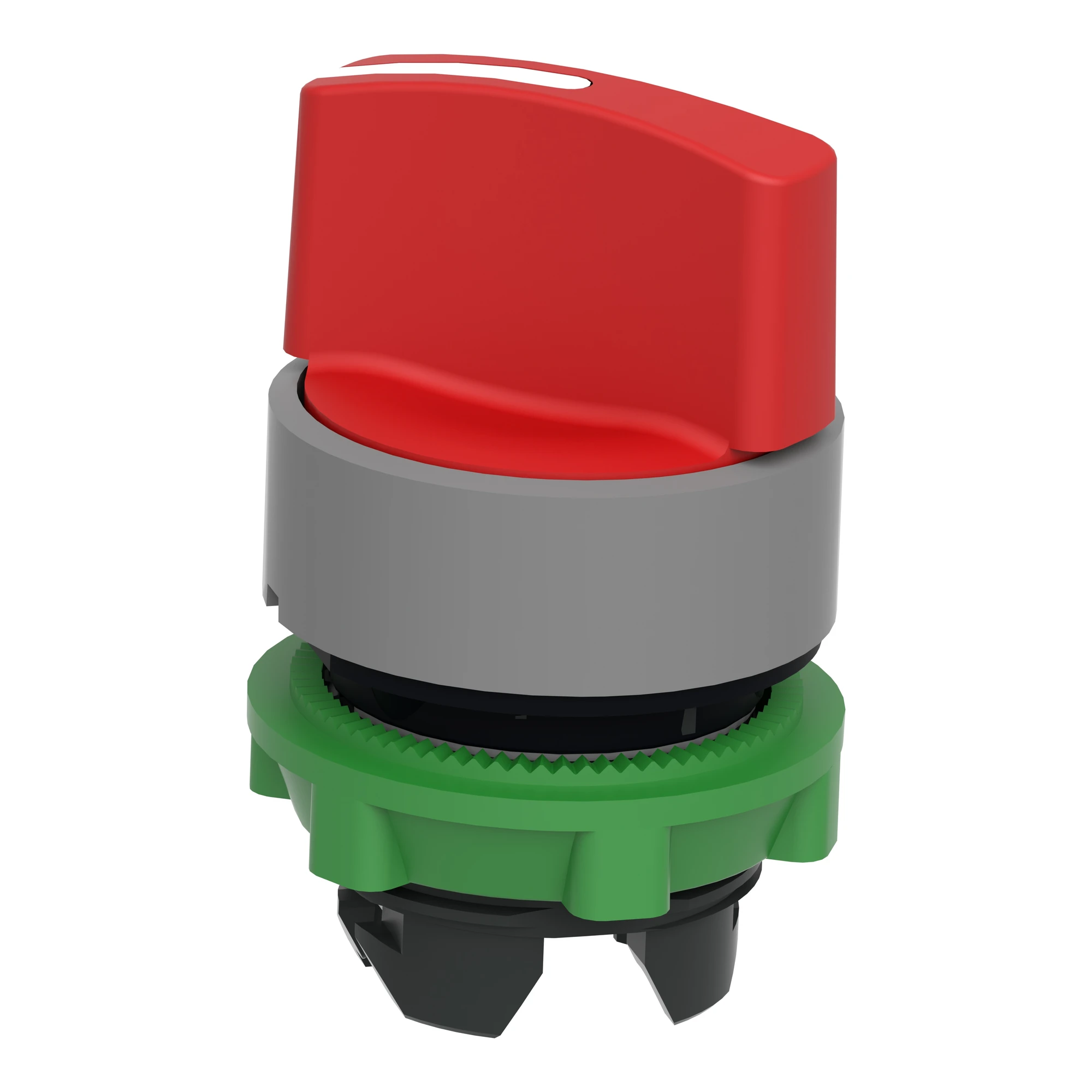 Schneider Electric ZB5AD204C0 Selector switch, front element, Harmony XB5, plastic, 22mm, light grey, red, 2 positions, latching (img_005) Schneider Electric ZB5AD204C0 Selector switch, front element, Harmony XB5, plastic, 22mm, light grey, red, 2 positions, latching (img_005)