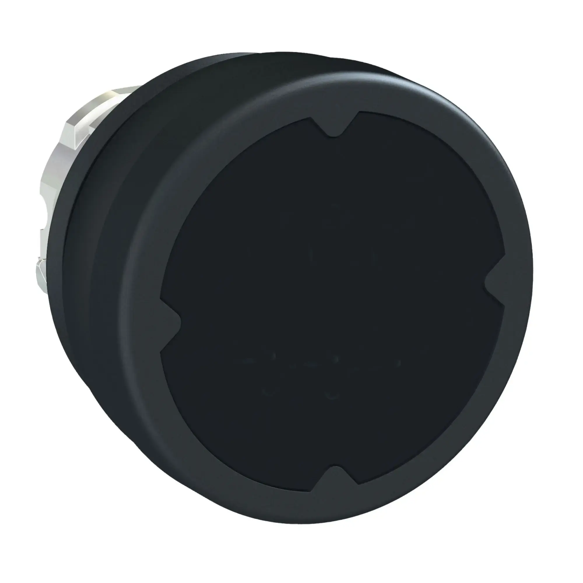 Schneider Electric ZB4BC280 Pushbutton, Front Element, Harmony XB4, Metal, 22mm, Black, Unmarked, Momentary, Sealing Collar (img_002) Schneider Electric ZB4BC280 Pushbutton, Front Element, Harmony XB4, Metal, 22mm, Black, Unmarked, Momentary, Sealing Collar (img_002)