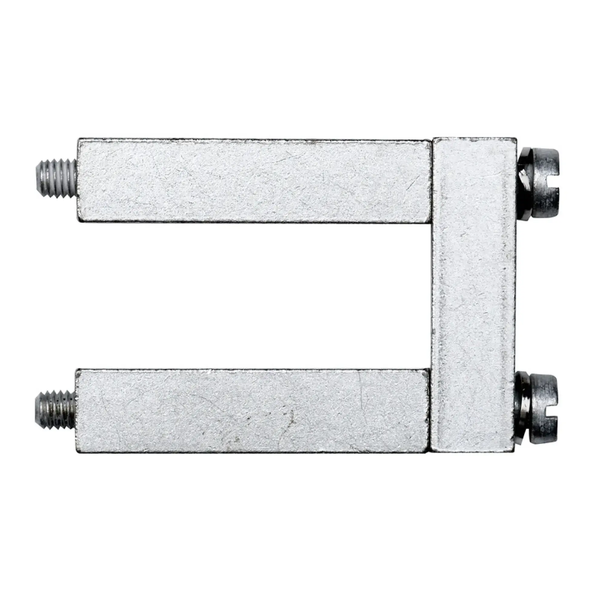 Weidmüller 1063500000 Cross-connector (terminal), when screwed in, Silver grey, 232 A, Number of poles: 2, Pitch in mm: 27.00, Insulated: No, Width: 10 mm (img_001) Weidmüller 1063500000 Cross-connector (terminal), when screwed in, Silver grey, 232 A, Number of poles: 2, Pitch in mm: 27.00, Insulated: No, Width: 10 mm (img_001)