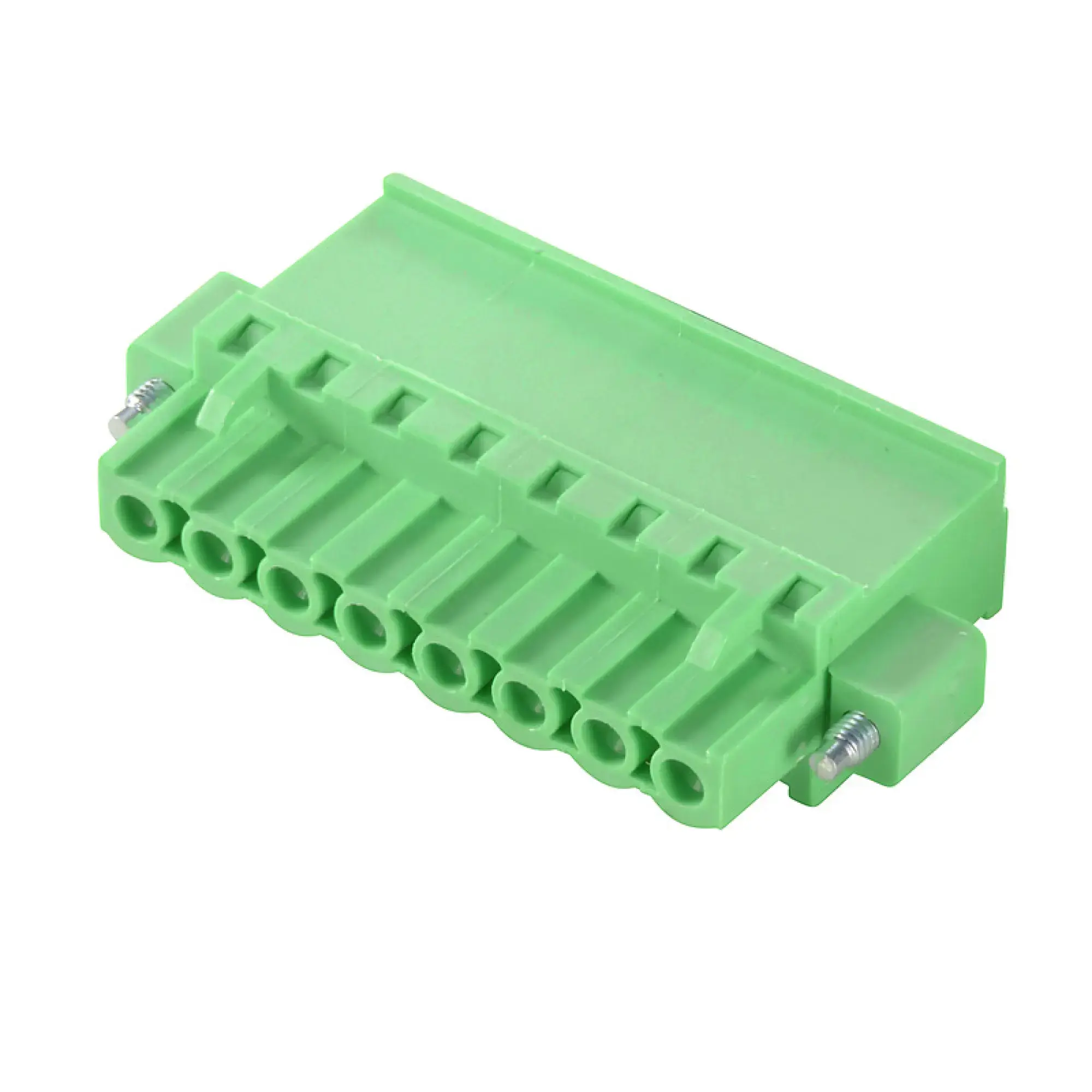 Weidmüller 2648240000 PCB connector (wire connection), 320 V, 15 A, Pitch in mm: 5.08, 4 mm², Number of poles: 9, Clamping yoke connection, Box (img_001)