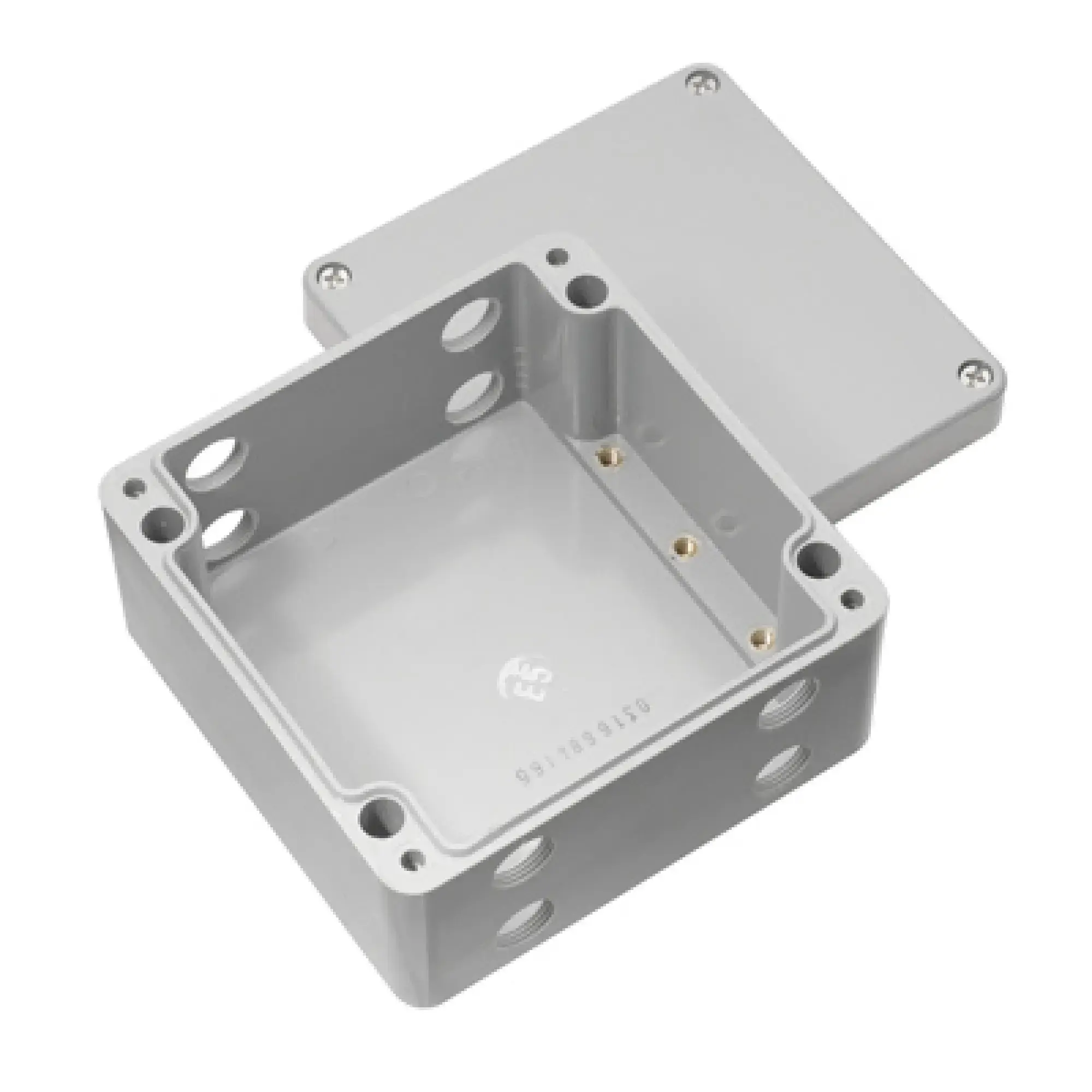 Weidmüller 8000004164 Plastic housing, Klippon POK (polyester empty enclosure), 160 x 160 x 91 mm, Gland plates: , Glass fibre-reinforced polyester, untreated, polished, Si (img_001) Weidmüller 8000004164 Plastic housing, Klippon POK (polyester empty enclosure), 160 x 160 x 91 mm, Gland plates: , Glass fibre-reinforced polyester, untreated, polished, Si (img_001)