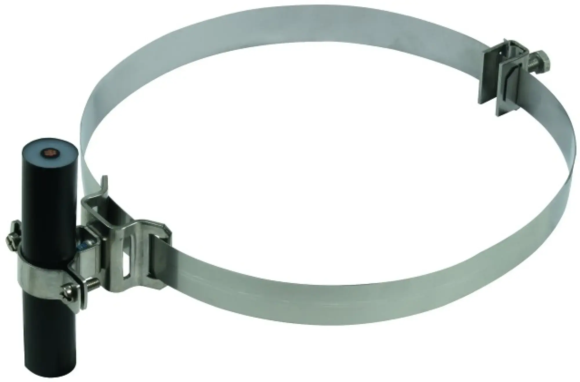 Dehn 275339 Conductor holder f. HVI cond. D 27-30mm w. tens. strap fastener D 50-300mm StSt (img_001) Dehn 275339 Conductor holder f. HVI cond. D 27-30mm w. tens. strap fastener D 50-300mm StSt (img_001)