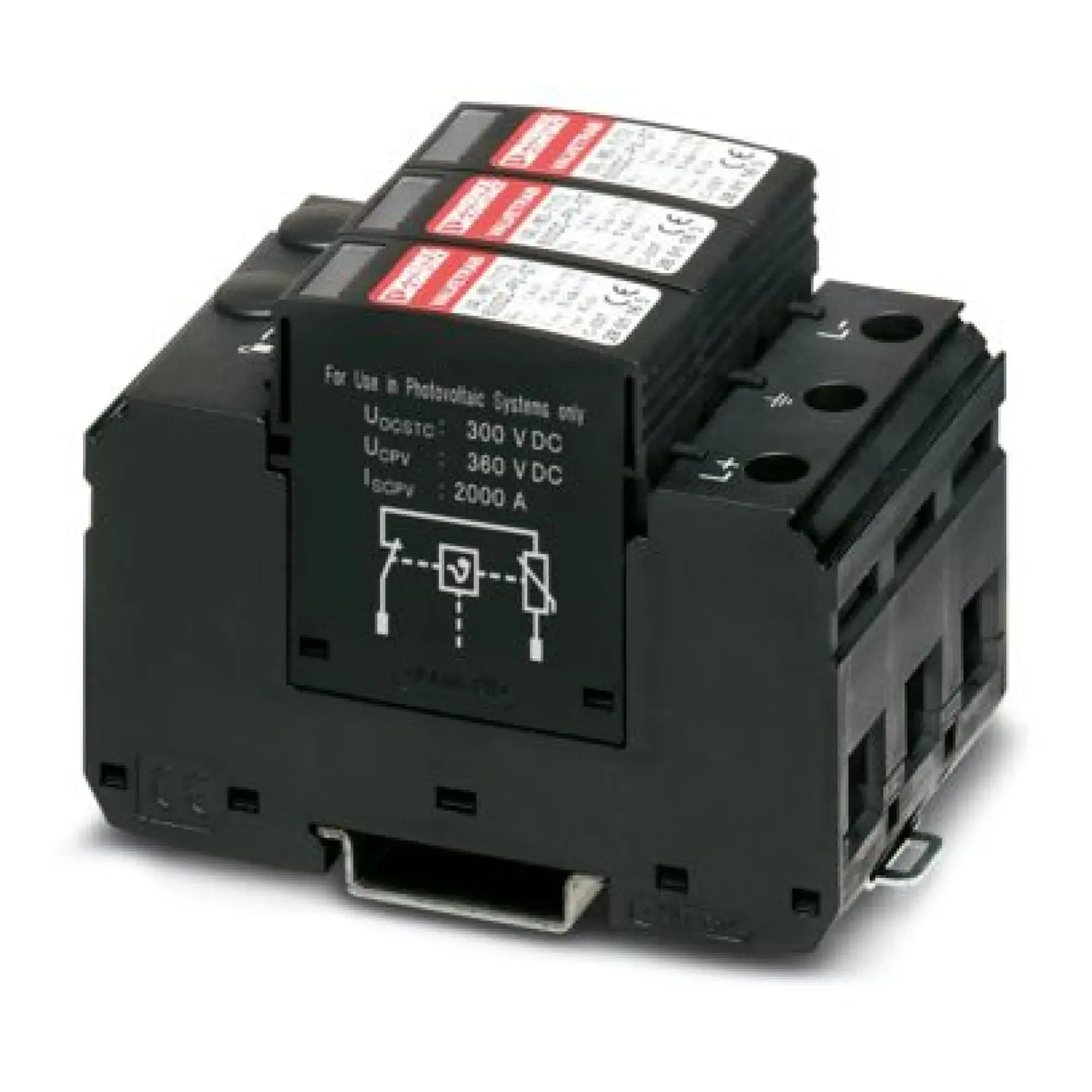Phoenix Contact 2801163 Lightning/surge arrester type 1/2 VAL-MS-T1/T2 600DC-PV/2+V (img_001)