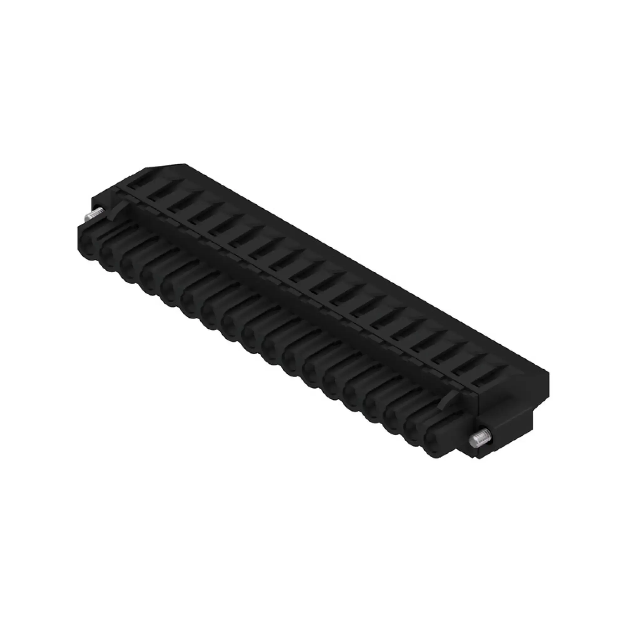 Weidmüller 1950750000 PCB connector (wire connection), 320 V, 23 A, Pitch in mm: 5.08, 4 mm², Number of poles: 18, Clamping yoke connection, Box (img_001)