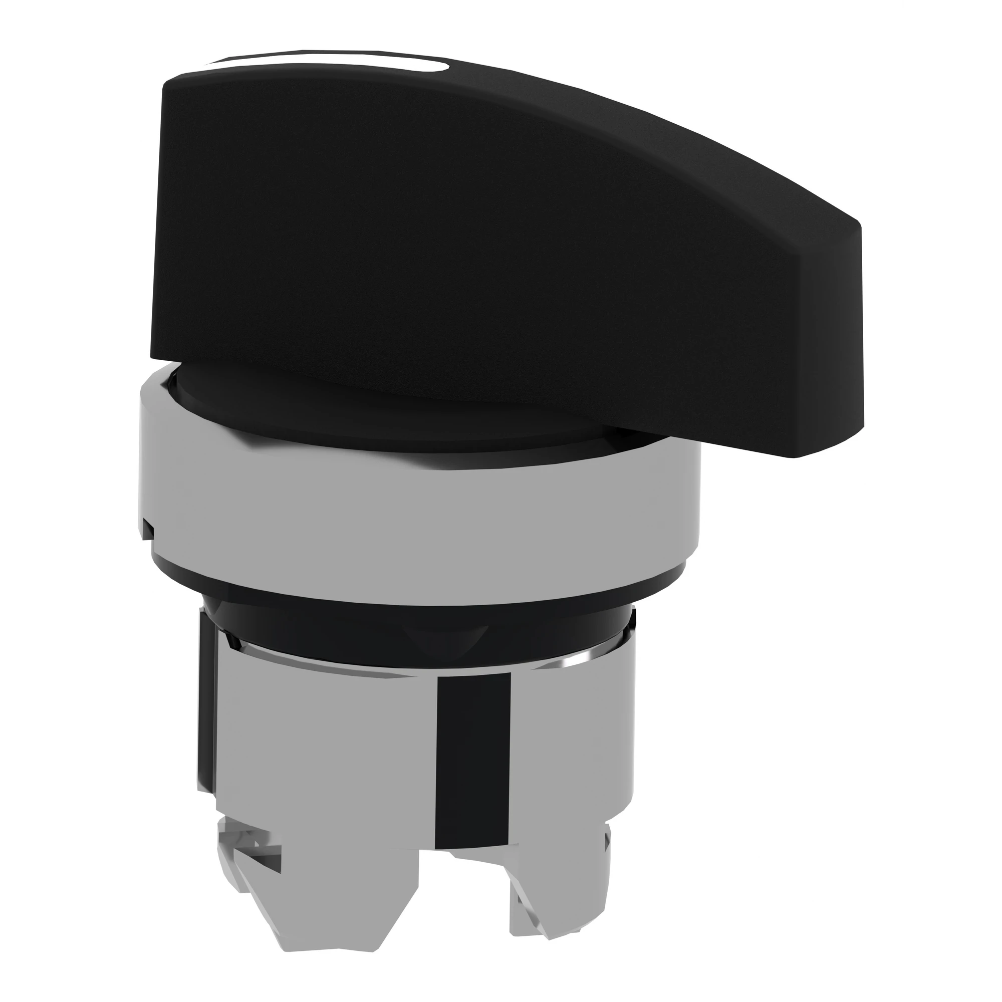 Schneider Electric ZB4BJ2 Selector switch, front element, Harmony XB4, metal, 22mm, black, 2 positions, long toggle, detent (img_005) Schneider Electric ZB4BJ2 Selector switch, front element, Harmony XB4, metal, 22mm, black, 2 positions, long toggle, detent (img_005)