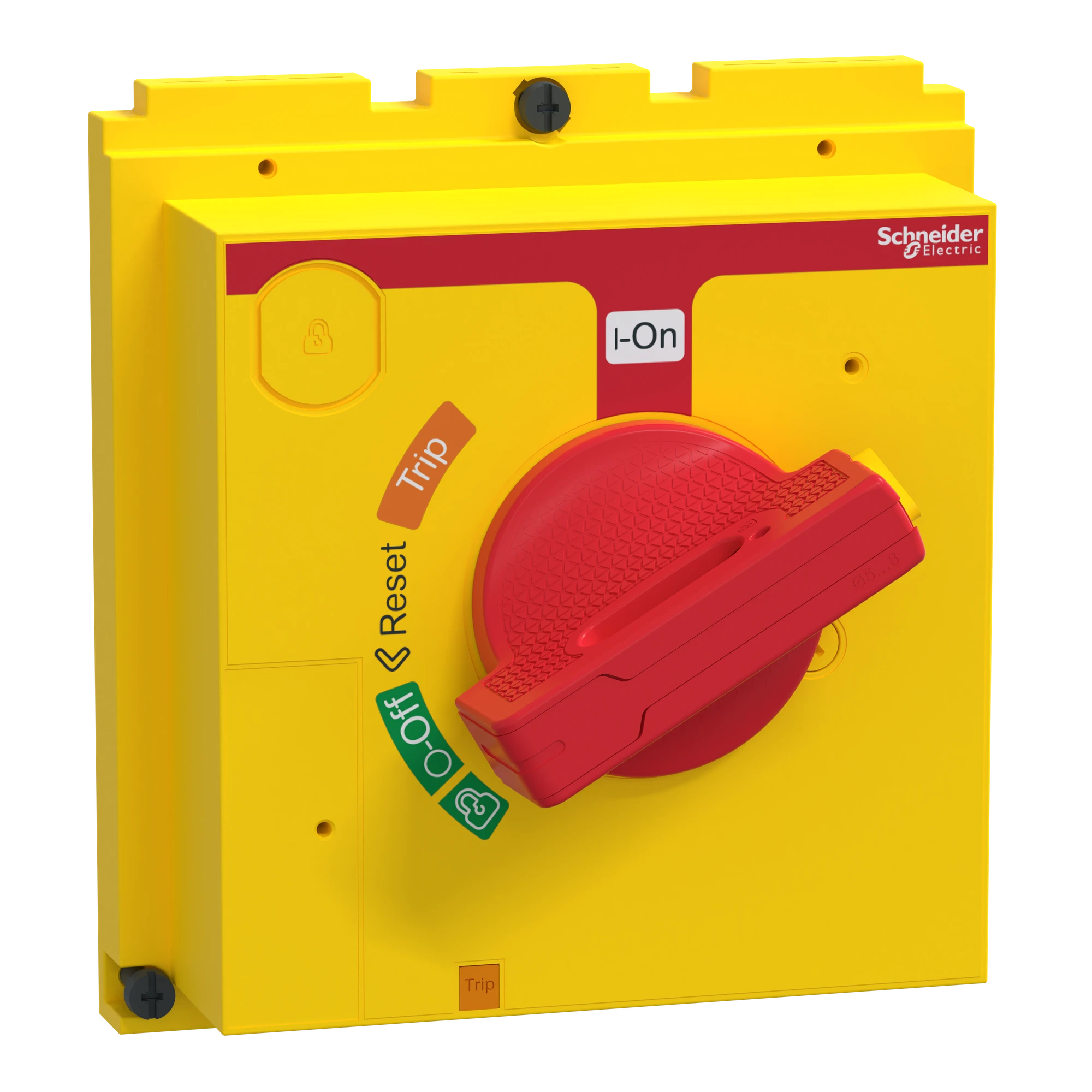 Schneider Electric LV432599T Direct Rotary Drive for ComPacT NSX 400/630, Red Handle on Yellow Front, IP40 (img_001) Schneider Electric LV432599T Direct Rotary Drive for ComPacT NSX 400/630, Red Handle on Yellow Front, IP40 (img_001)