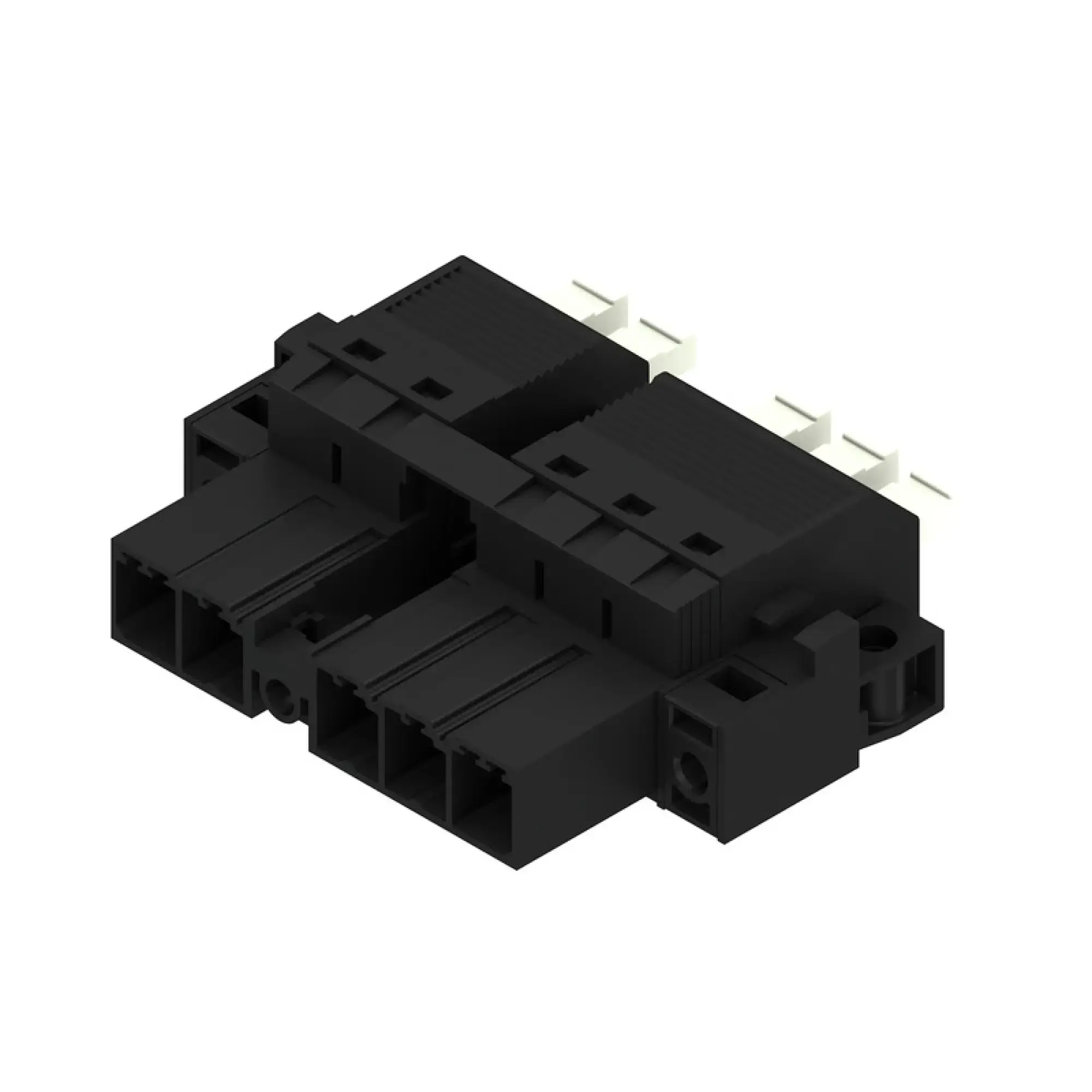 Weidmüller 2630680000 PCB connector (wire connection), 800 V, Pitch in mm: 7.62, Number of poles: 5, PUSH IN with actuator, Tension-clamp connection, Box (img_001)