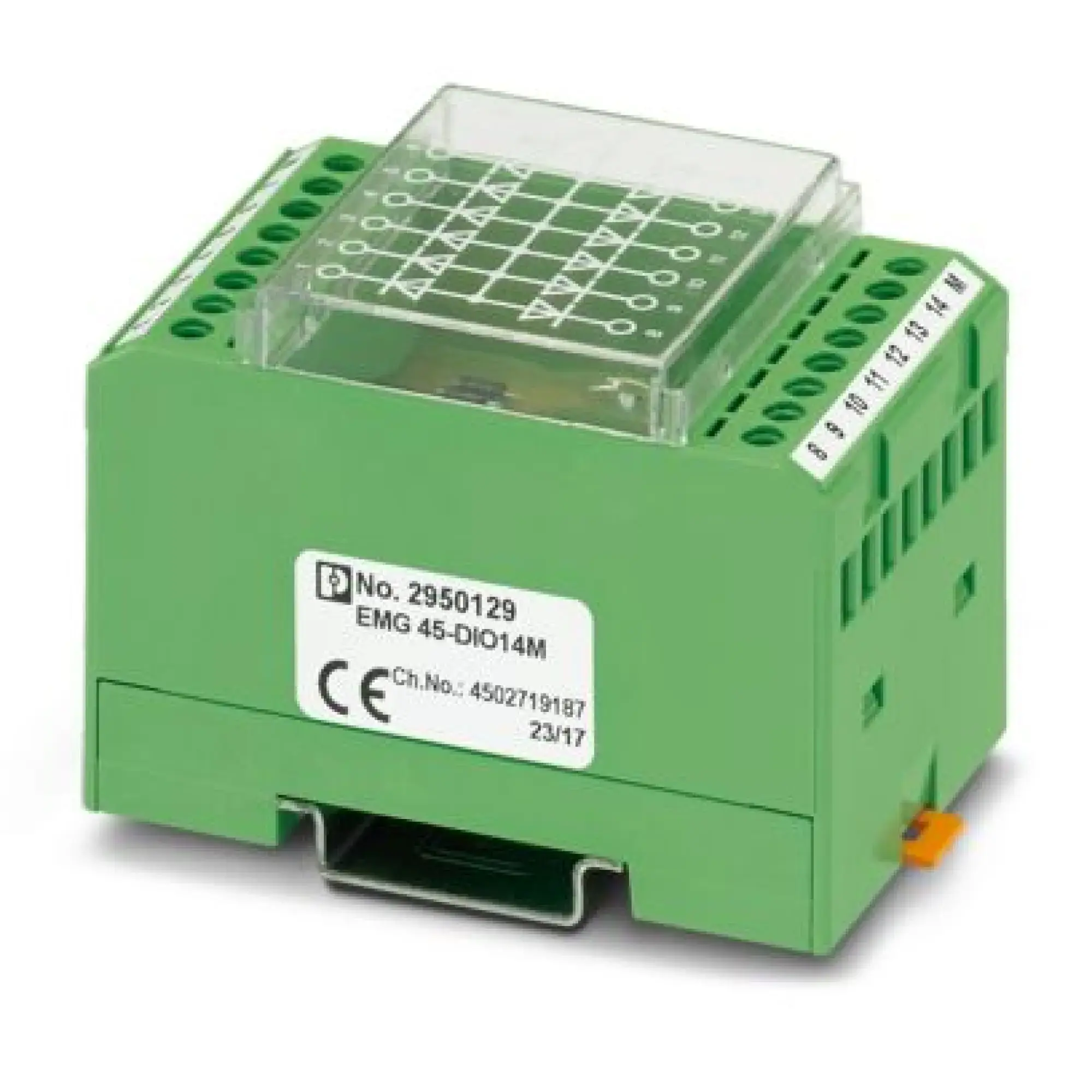 Phoenix Contact 2950129 Diode block EMG 45-DIO14M (img_001) Phoenix Contact 2950129 Diode block EMG 45-DIO14M (img_001)