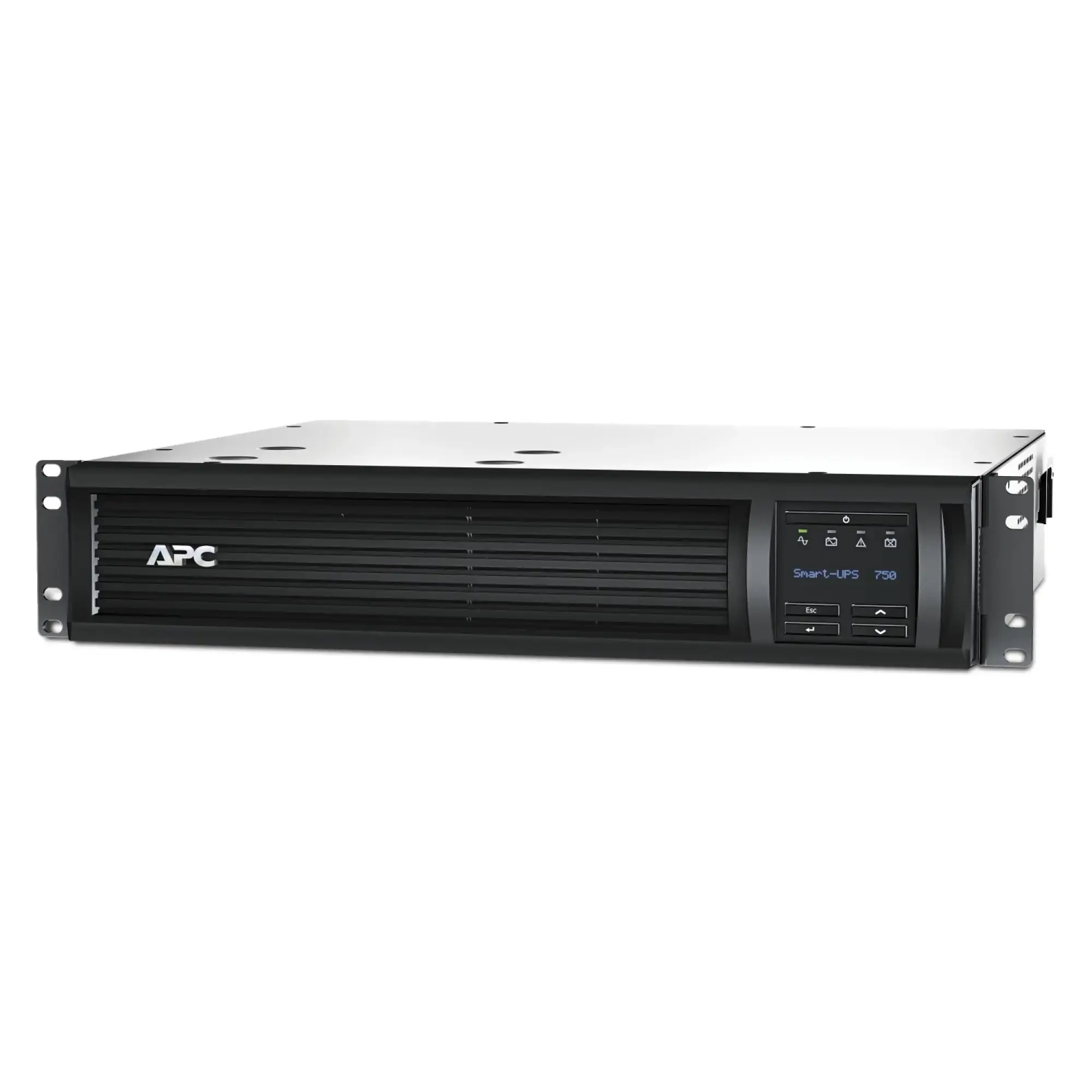 APC SMT750RMI2UNC APC Smart-UPS, Line Interactive, 750VA, Rackmontage 2HE, 230V, 4 IEC C13-Stecker, Netzwerkkarte, AVR, LCD (img_002) APC SMT750RMI2UNC APC Smart-UPS, Line Interactive, 750VA, Rackmontage 2HE, 230V, 4 IEC C13-Stecker, Netzwerkkarte, AVR, LCD (img_002)