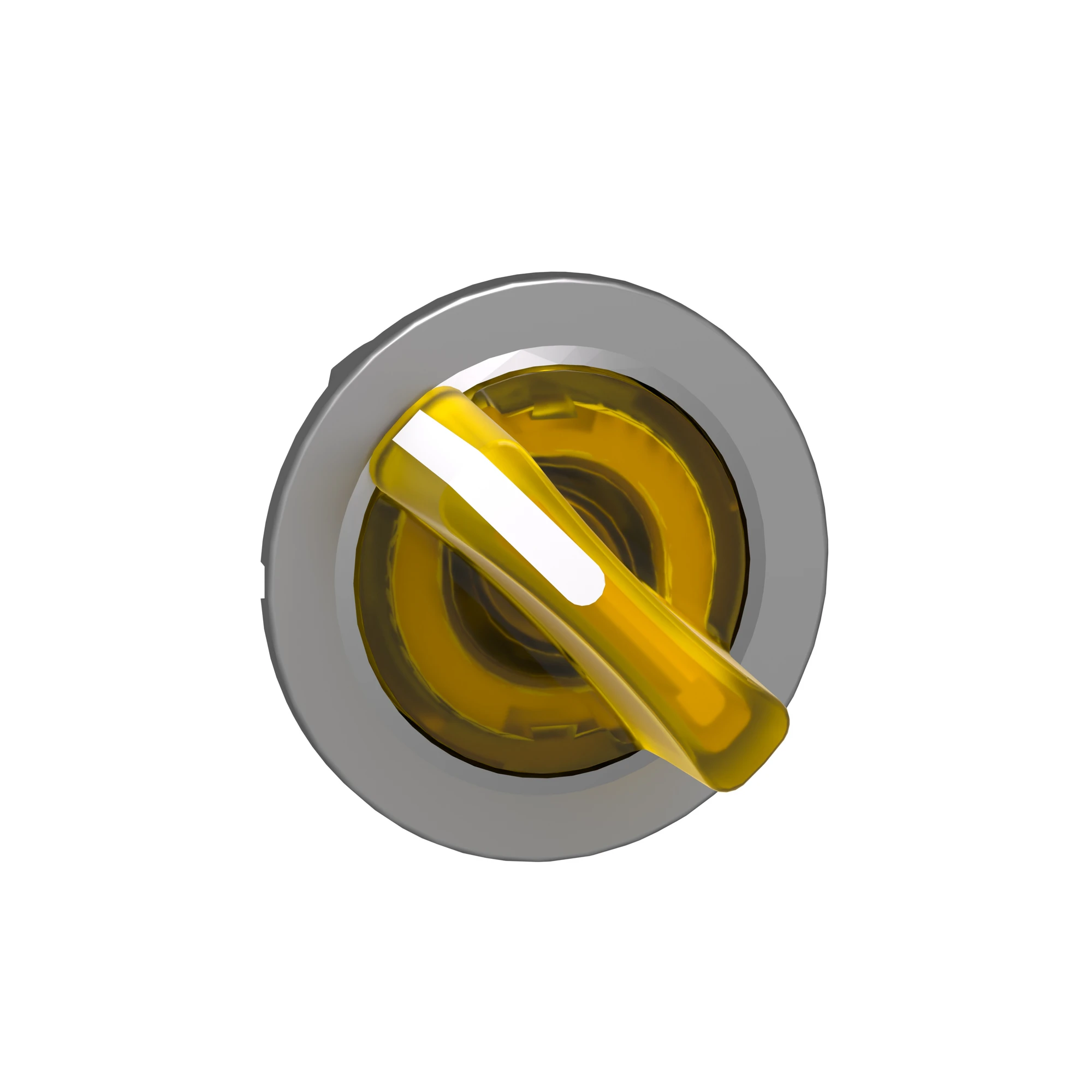 Schneider Electric ZB4FK1283 Illuminated selector switch, front element, Harmony XB4F, metal, 30mm, yellow, for universal LED, 2 positions, latching (img_003) Schneider Electric ZB4FK1283 Illuminated selector switch, front element, Harmony XB4F, metal, 30mm, yellow, for universal LED, 2 positions, latching (img_003)