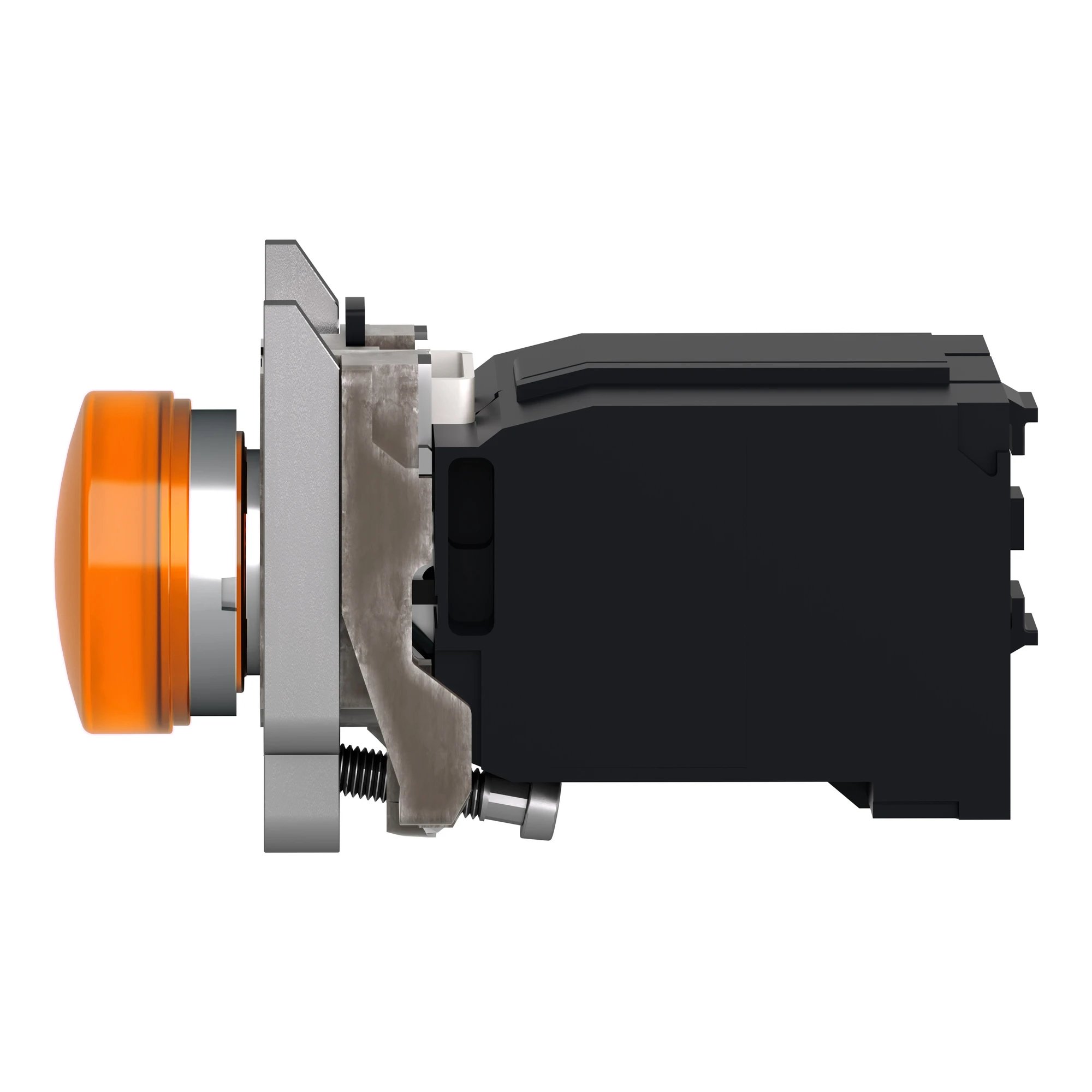 Schneider Electric XB4BV5B5 Indicator light, Harmony XB4, metal, 22mm, orange, with transformer, incandescent bulb BA9s, smooth calotte, screw terminal, 400V (img_005) Schneider Electric XB4BV5B5 Indicator light, Harmony XB4, metal, 22mm, orange, with transformer, incandescent bulb BA9s, smooth calotte, screw terminal, 400V (img_005)
