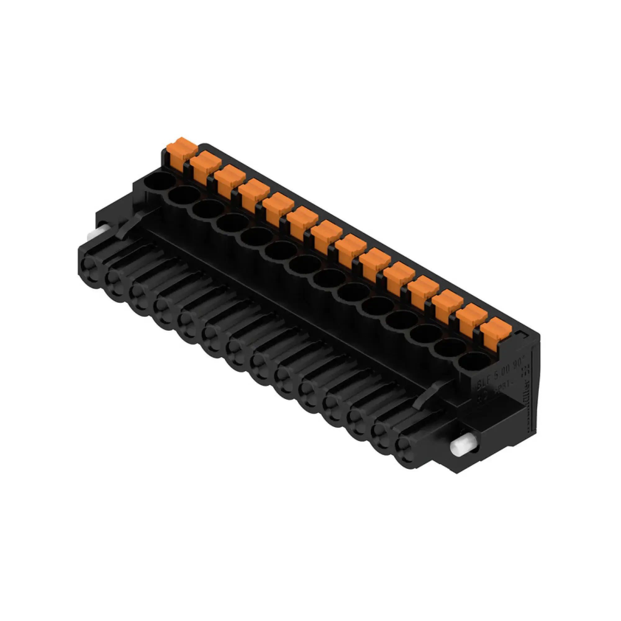 Weidmüller 1979580000 PCB connector (wire connection), 320 V, 24 A, Pitch in mm: 5.00, 3.31 mm², Number of poles: 14, PUSH IN with actuator, Box (img_001)