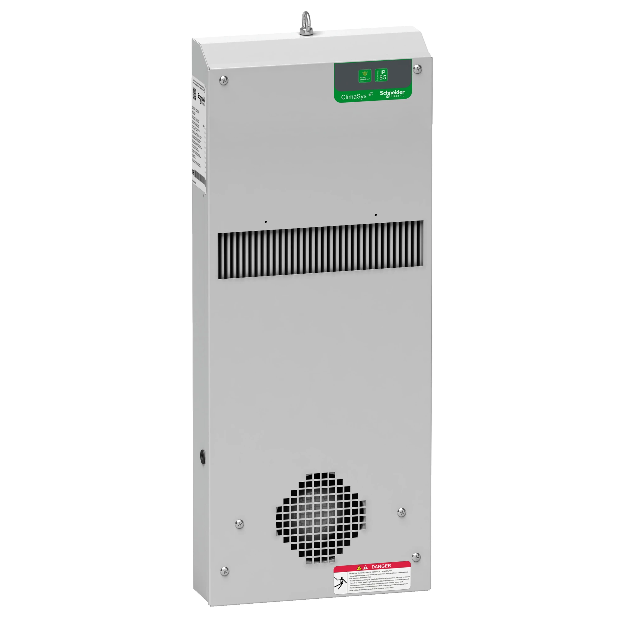 Schneider Electric NSYCEA50 ClimaSys Air-to-Air Cooling Unit 50 W/K Side Mount with T (img_001) Schneider Electric NSYCEA50 ClimaSys Air-to-Air Cooling Unit 50 W/K Side Mount with T (img_001)