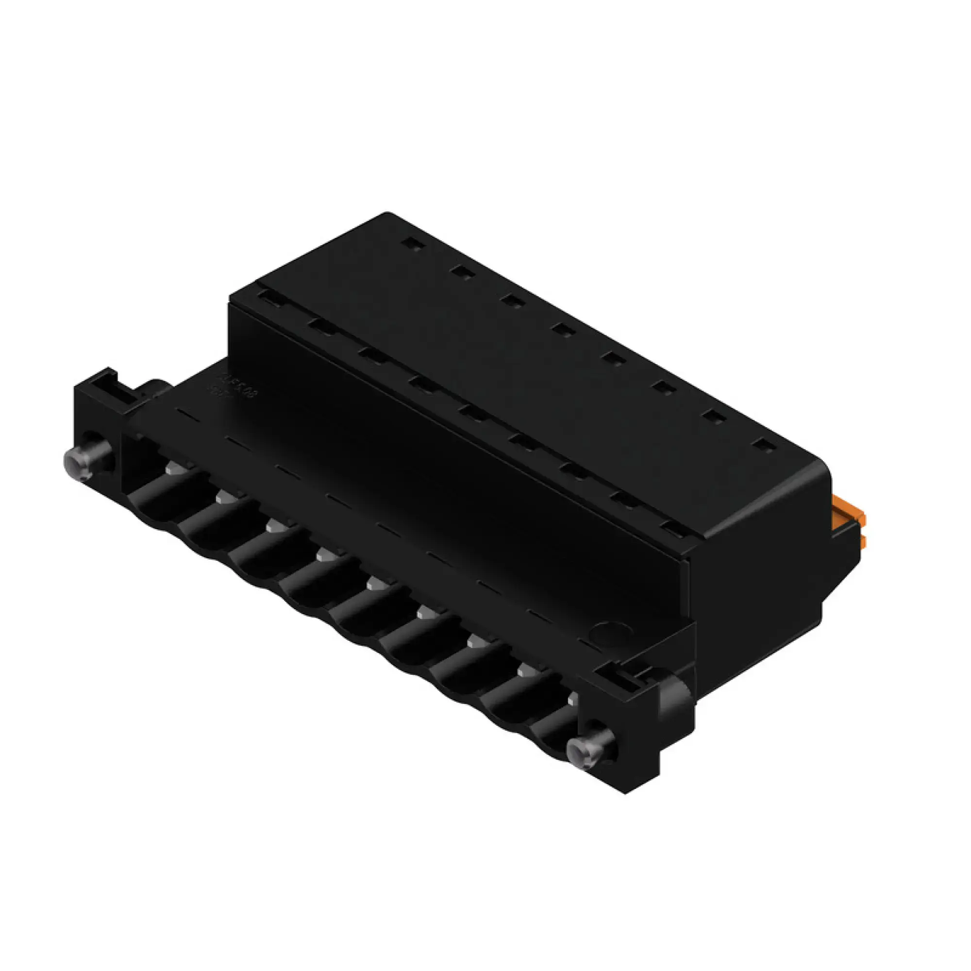 Weidmüller 1336120000 PCB connector (wire connection), 320 V, 25.9 A, Pitch in mm: 5.08, 3.31 mm², Number of poles: 9, PUSH IN with actuator, Box (img_001)