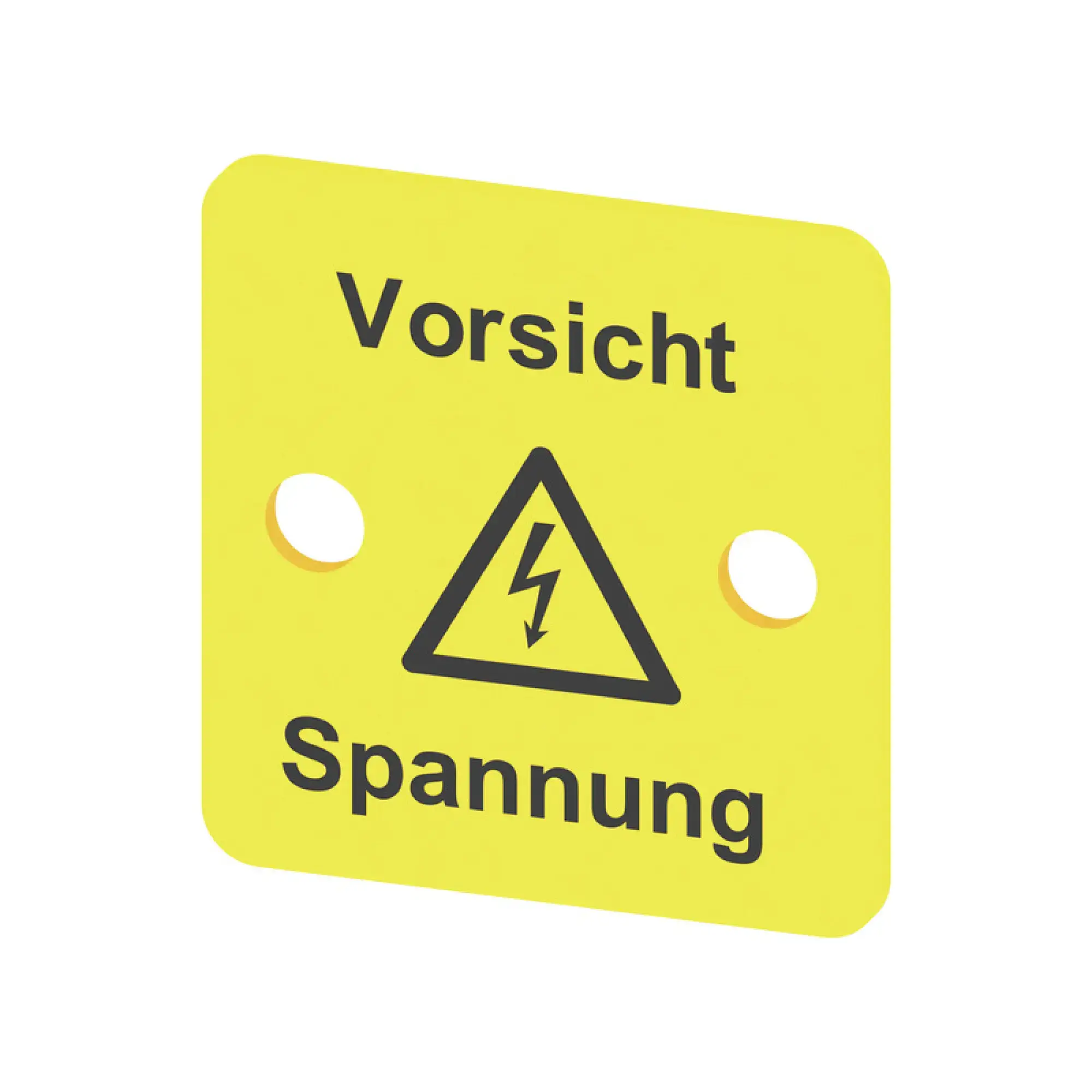 Weidmüller 0297700000 Terminal cover, yellow, PVC, Height: 25 mm, Width: 24 mm, Depth: 1 mm, V-2 (img_001)