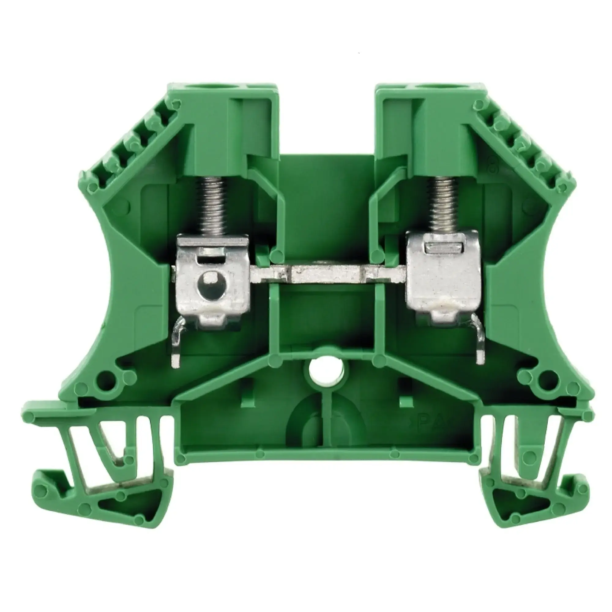 Weidmüller 1020290000 Feed-through terminal block, Screw connection, green, 6 mm², 41 A, 800 V, Number of connections: 2 (img_001) Weidmüller 1020290000 Feed-through terminal block, Screw connection, green, 6 mm², 41 A, 800 V, Number of connections: 2 (img_001)