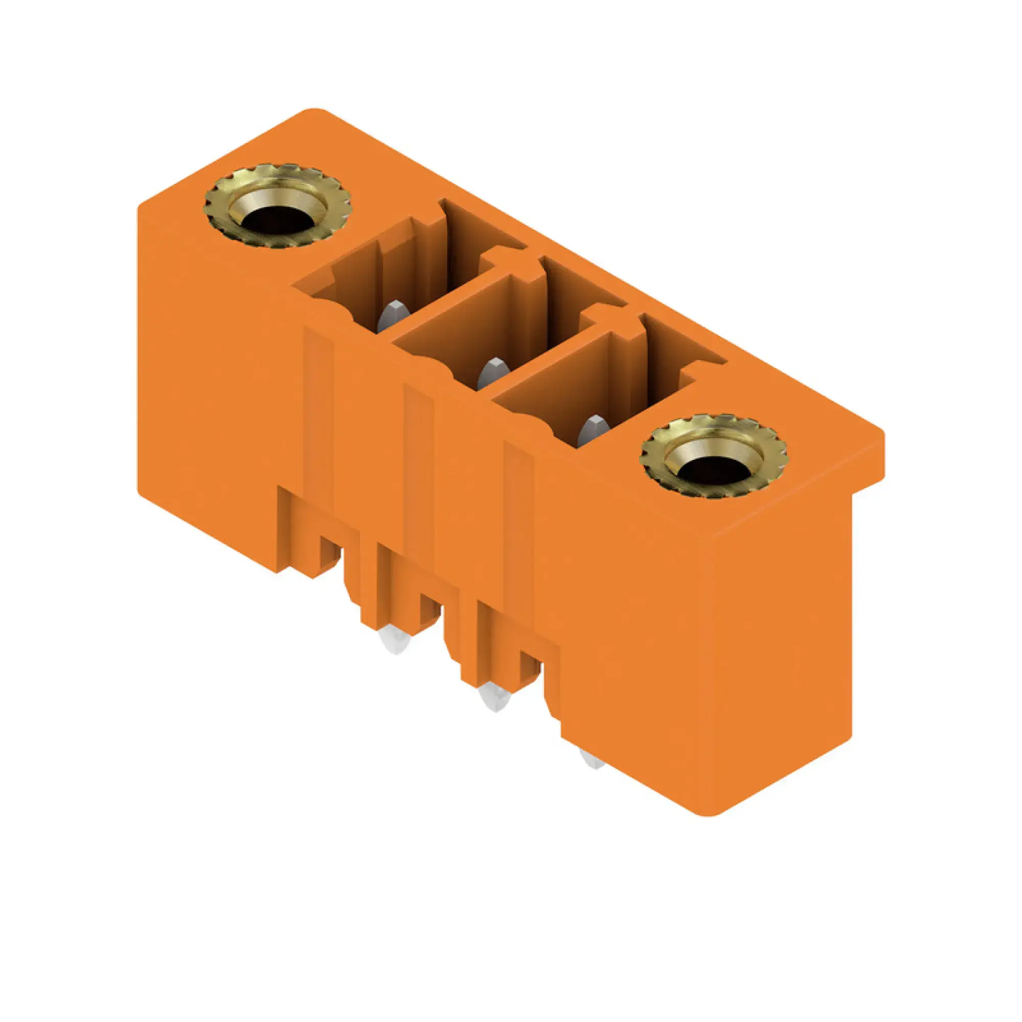 Weidmüller 1943190000 PCB connector (board connection), 160 V, 17.5 A, Pitch in mm: 3.81, Number of poles: 3, THT solder connection, Box (img_001)
