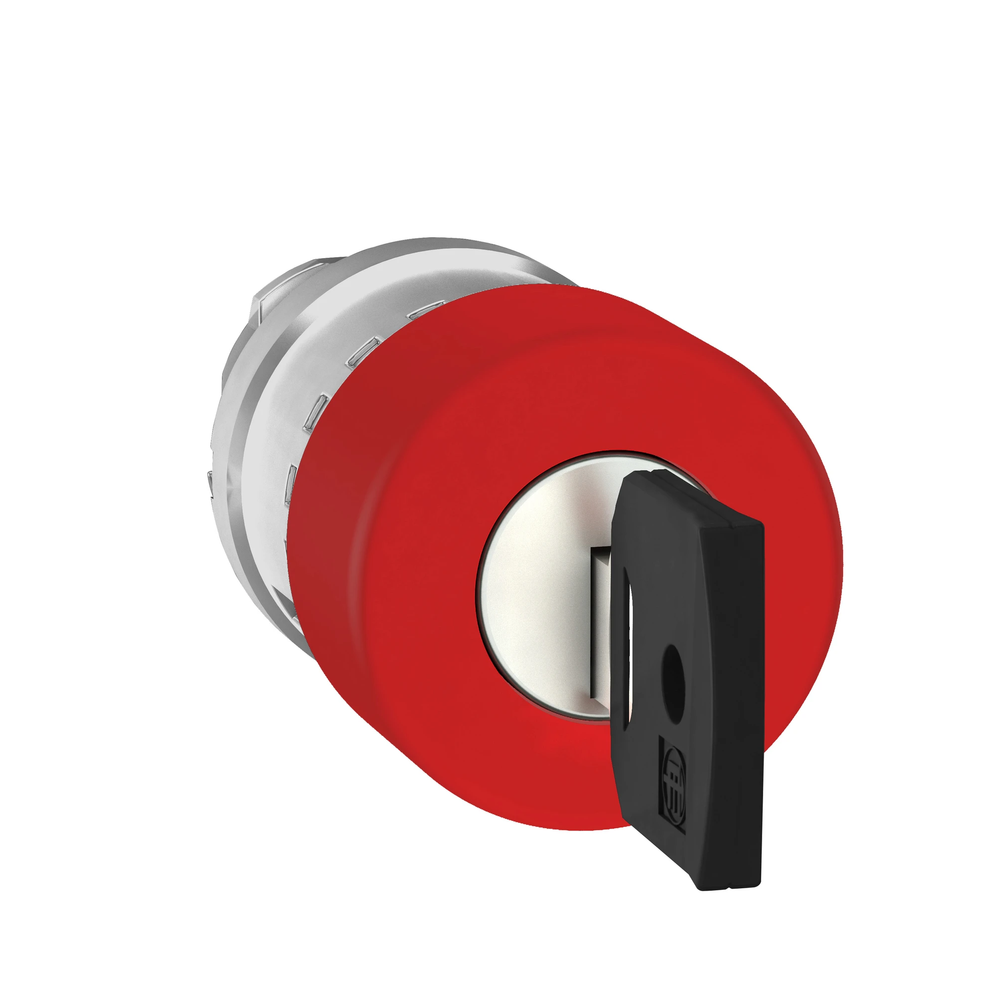 Schneider Electric ZB4BS934 Emergency Stop/Emergency Stop Button, Front Element, Harmony XB4, Metal, 22mm, red, Mushroom 30mm, Key Release (img_001)