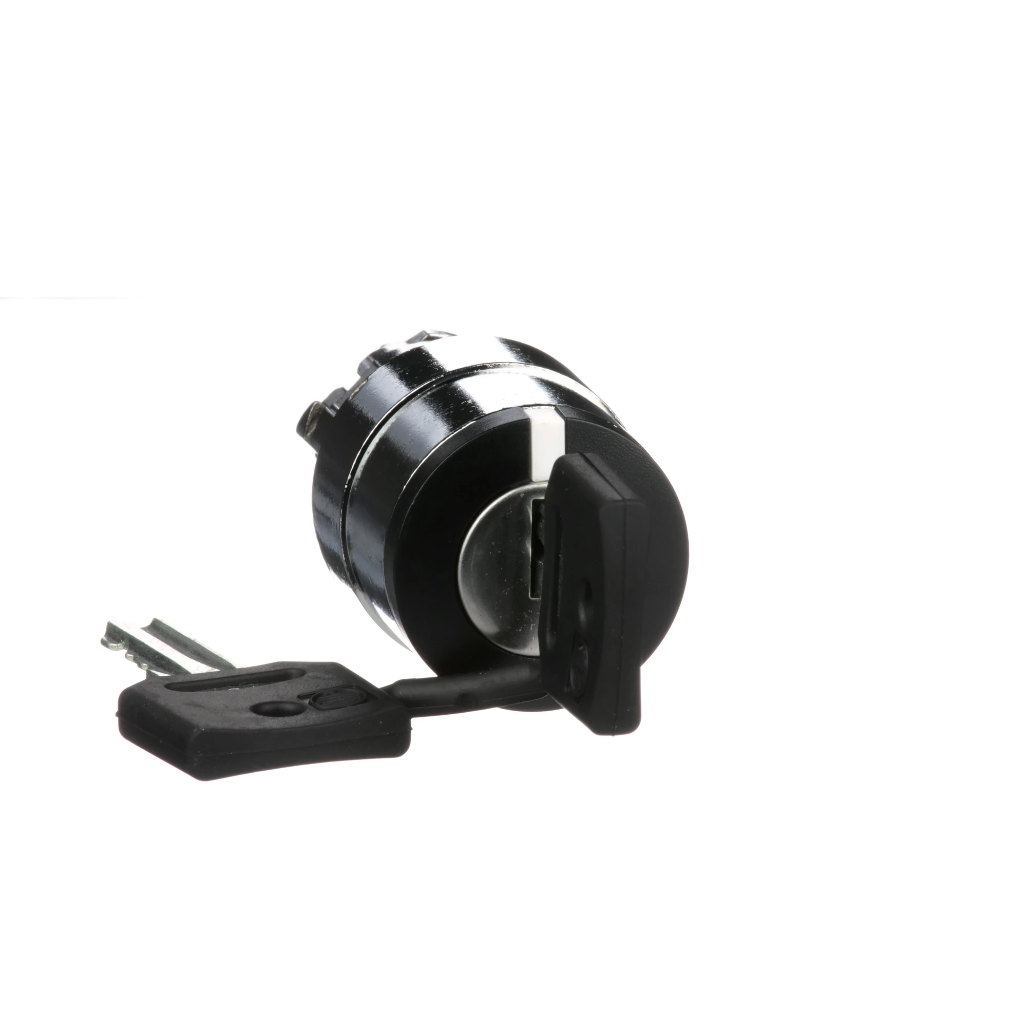 Schneider Electric ZB4BG4 Key switch, front element, Harmony XB4, metal, 22mm, black, 2 positions, latching (img_001)