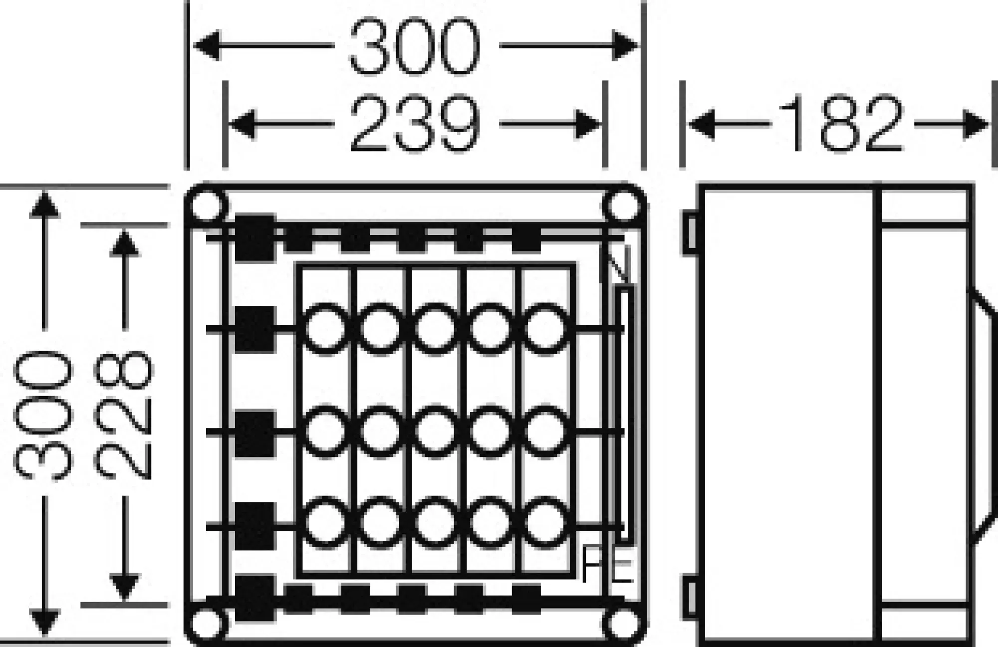 Hensel 2000622 Mi-Sicherungsgehäuse, 5x3x63A, D02, E18 a. Sammelsch.250A, 5polig, Scharnierd. Mi 3230 (img_002) Hensel 2000622 Mi-Sicherungsgehäuse, 5x3x63A, D02, E18 a. Sammelsch.250A, 5polig, Scharnierd. Mi 3230 (img_002)