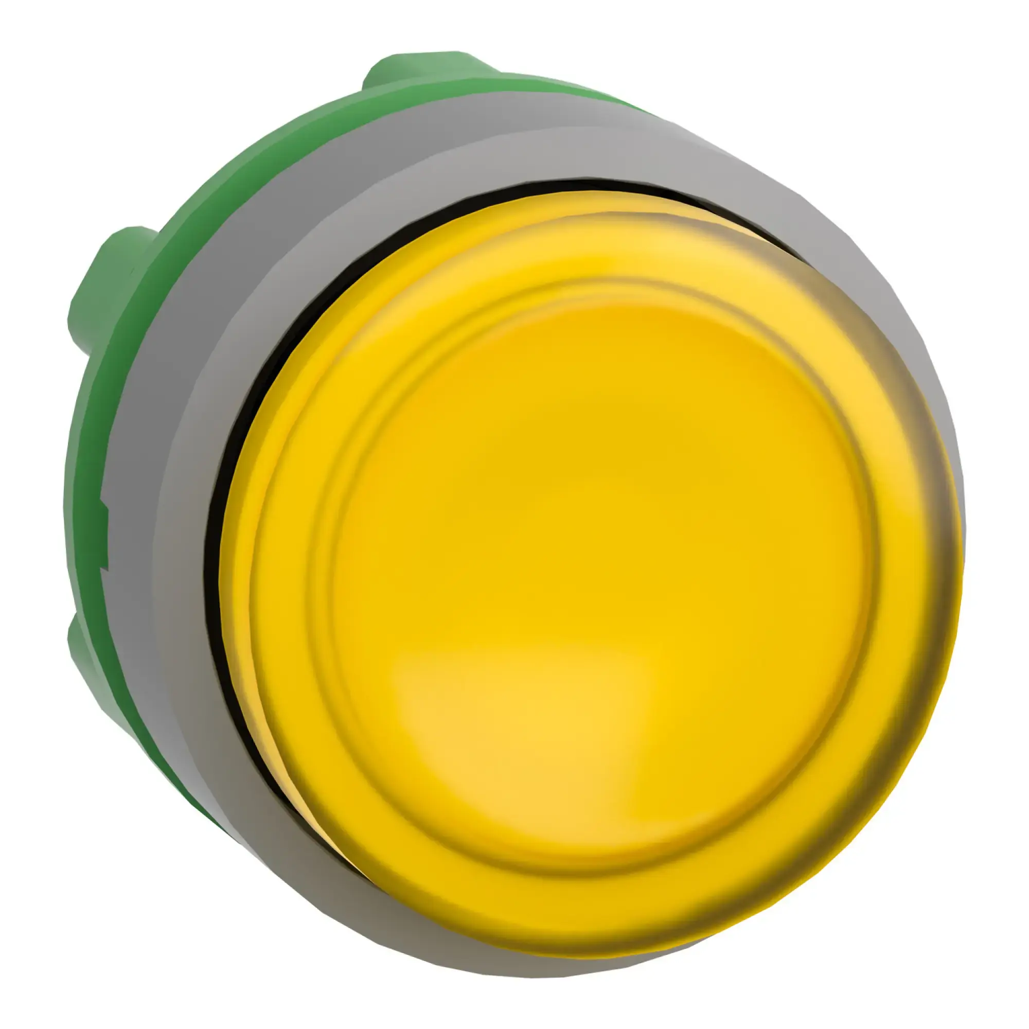 Schneider Electric ZB5AW183C0 Illuminated Push Button, Front Element, Harmony XB5, Plastic, 22mm, Light Grey, Yellow, Projecting, for Universal LED (img_009) Schneider Electric ZB5AW183C0 Illuminated Push Button, Front Element, Harmony XB5, Plastic, 22mm, Light Grey, Yellow, Projecting, for Universal LED (img_009)