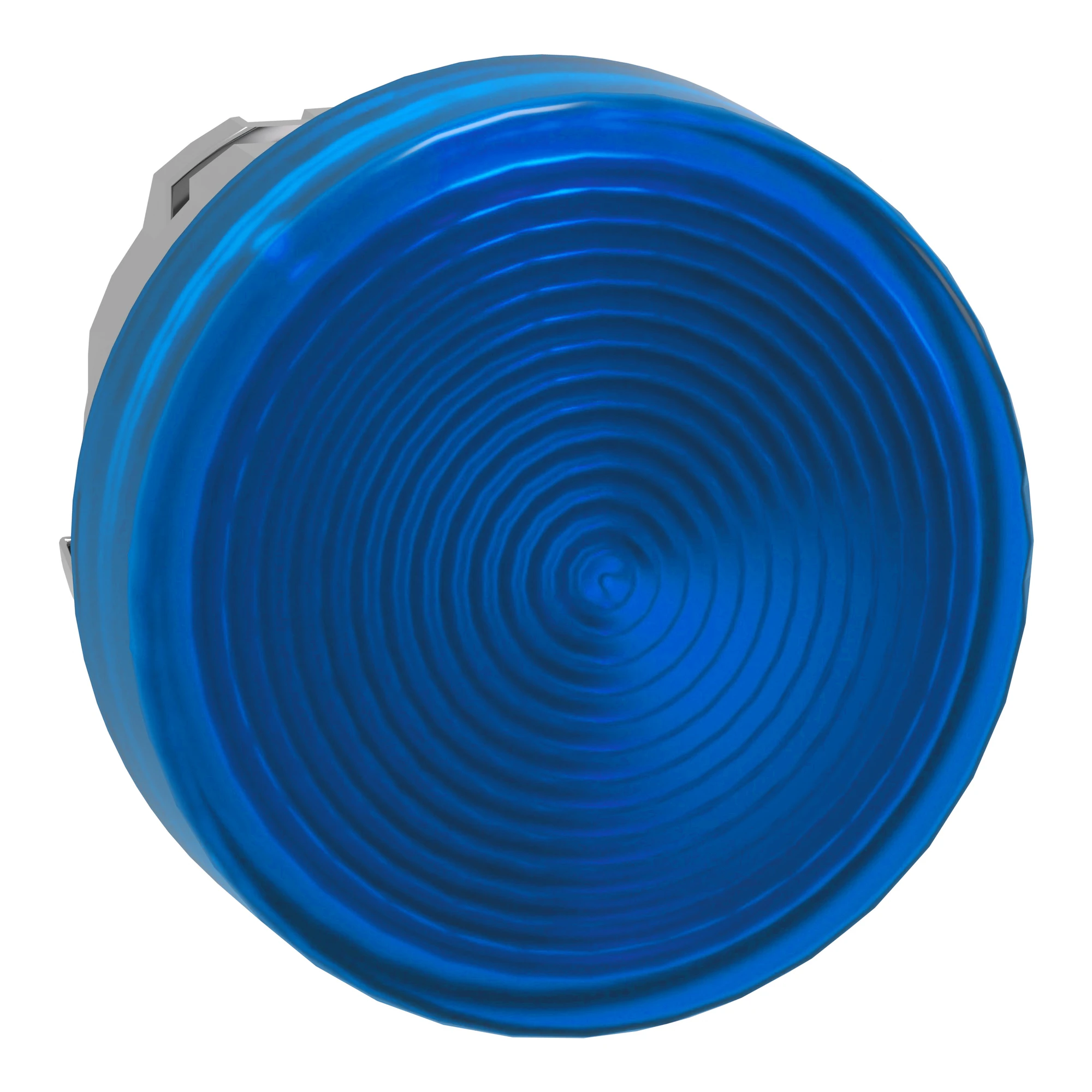 Schneider Electric ZB4BV063S Pilot light, front element, Harmony XB4, metal, 22mm, blue, for universal LED, knurled dome (img_001) Schneider Electric ZB4BV063S Pilot light, front element, Harmony XB4, metal, 22mm, blue, for universal LED, knurled dome (img_001)