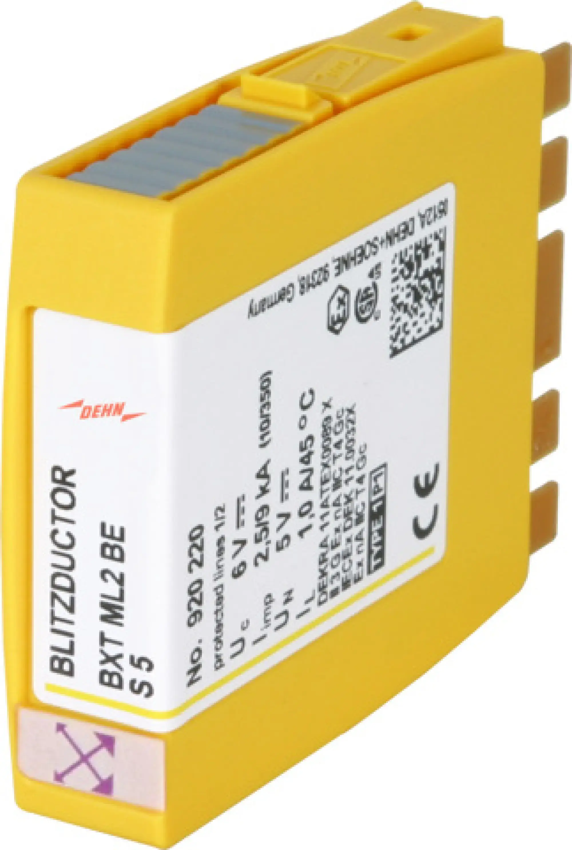 Dehn 920220 BLITZDUCTOR XT combined lightn. current and surge arrester mod., shield earthing (img_001) Dehn 920220 BLITZDUCTOR XT combined lightn. current and surge arrester mod., shield earthing (img_001)