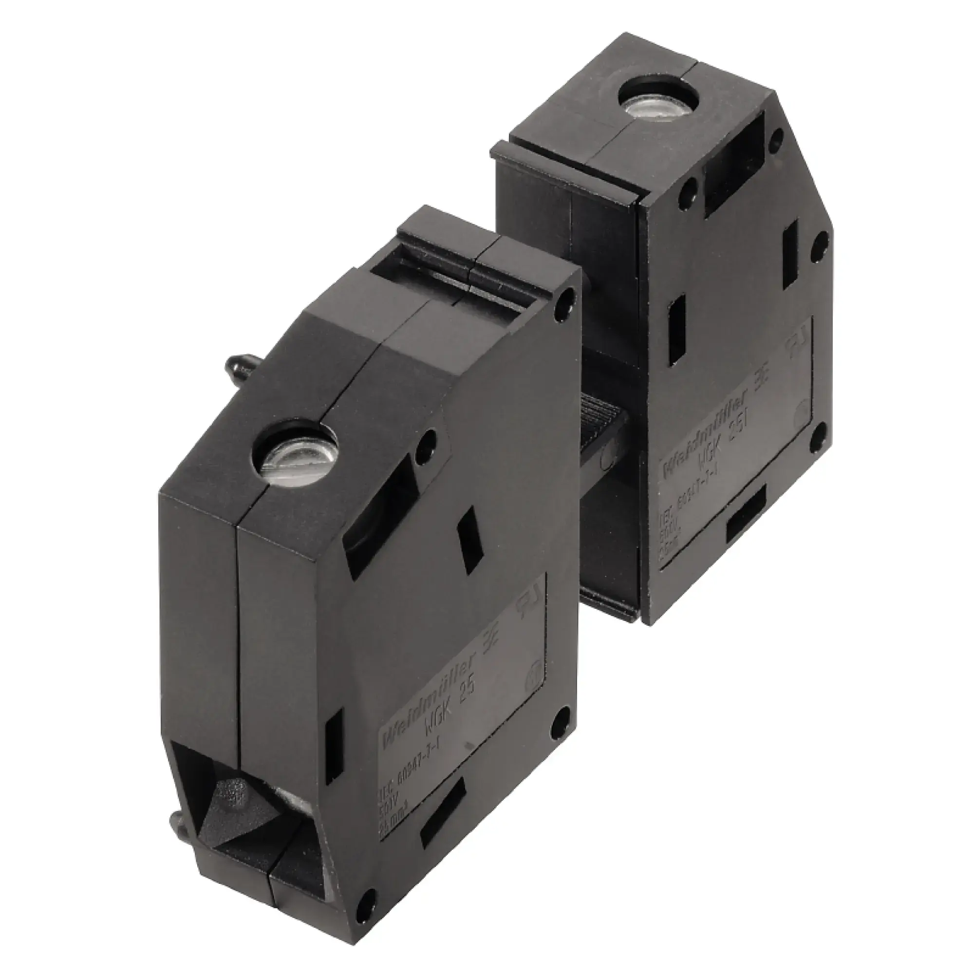 Weidmüller 2444680000 Feed-through terminal, 690 V, 101 A, Width: 20.2 mm, 35 mm², Screw connection, Box (img_001)