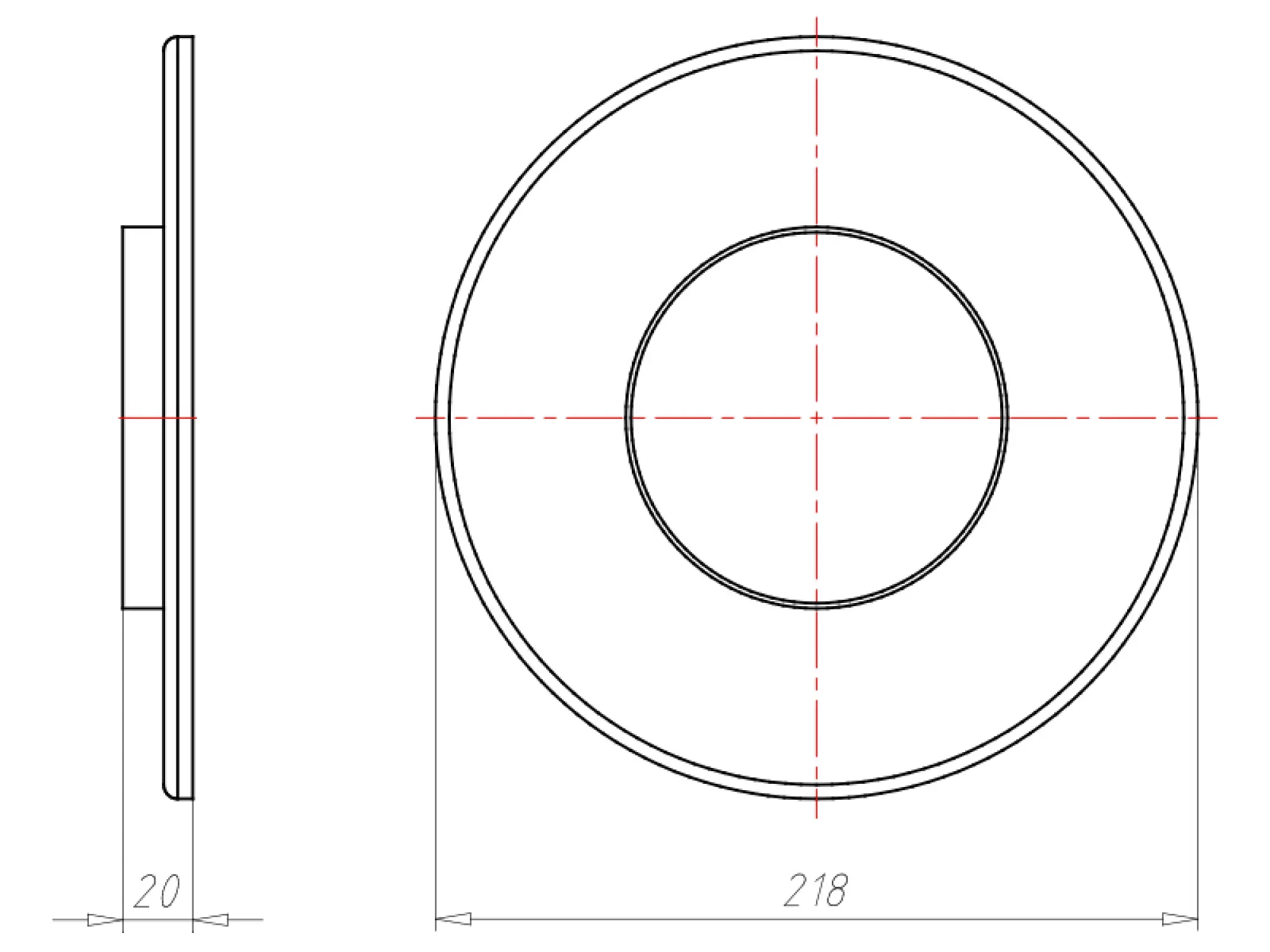 Kaiser 1282-61 Einbaugehäuse, HaloX® 180 Frontteil, Einbaudurchmesser Ø 100 mm f. Sichtbeton (img_002)