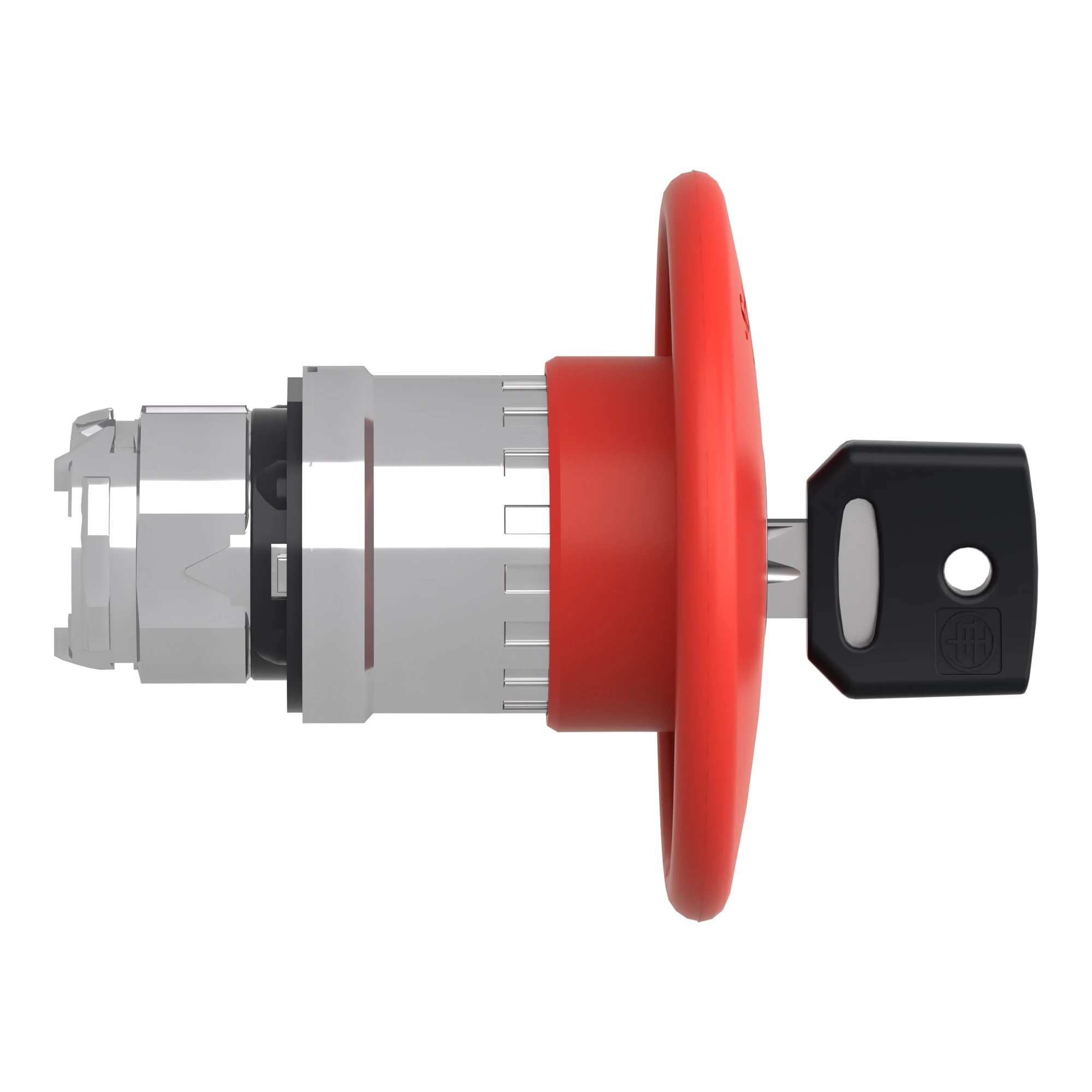 Schneider Electric ZB4BS964 Emergency stop/Emergency-Stop Pushbutton, Front Element, Harmony XB4, Metal, 22mm, Red, Mushroom 60mm, Key Release (img_004)
