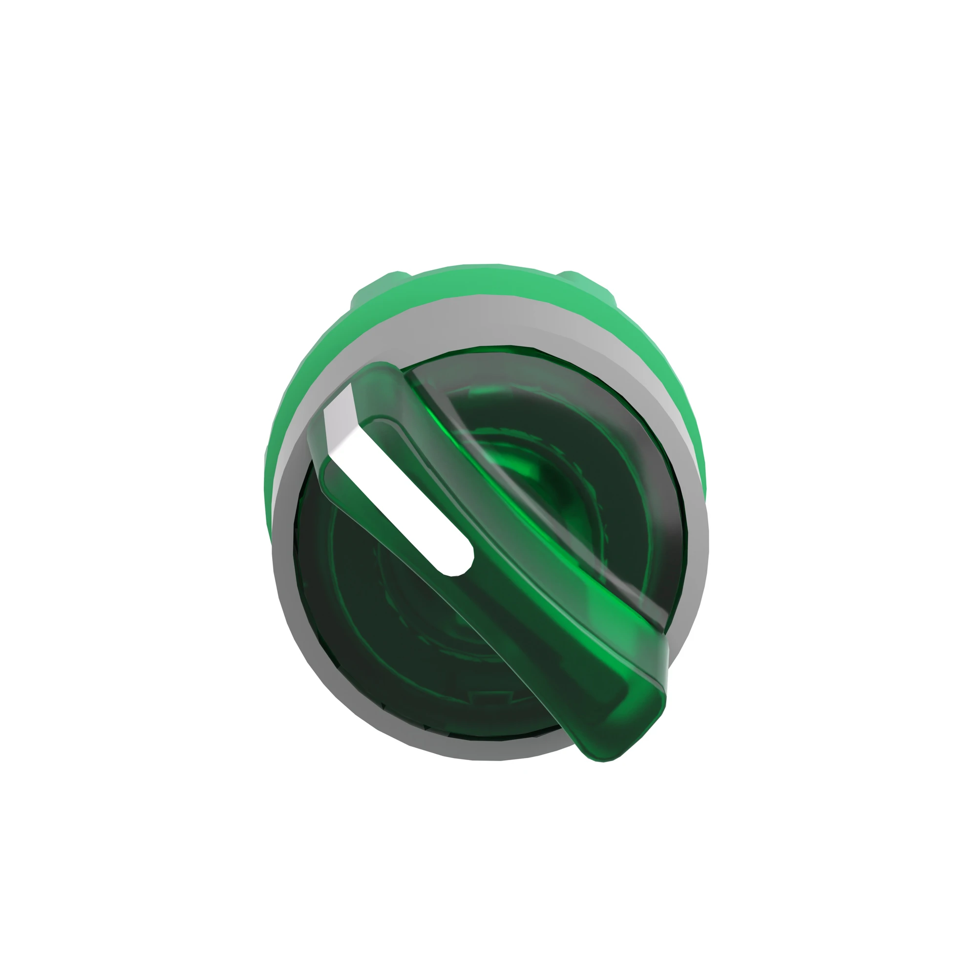 Schneider Electric ZB5AK1233C0 Illuminated selector switch, front element, Harmony XB5, plastic, 22mm green, for universal LEDs, 2 positions, latching (img_005)