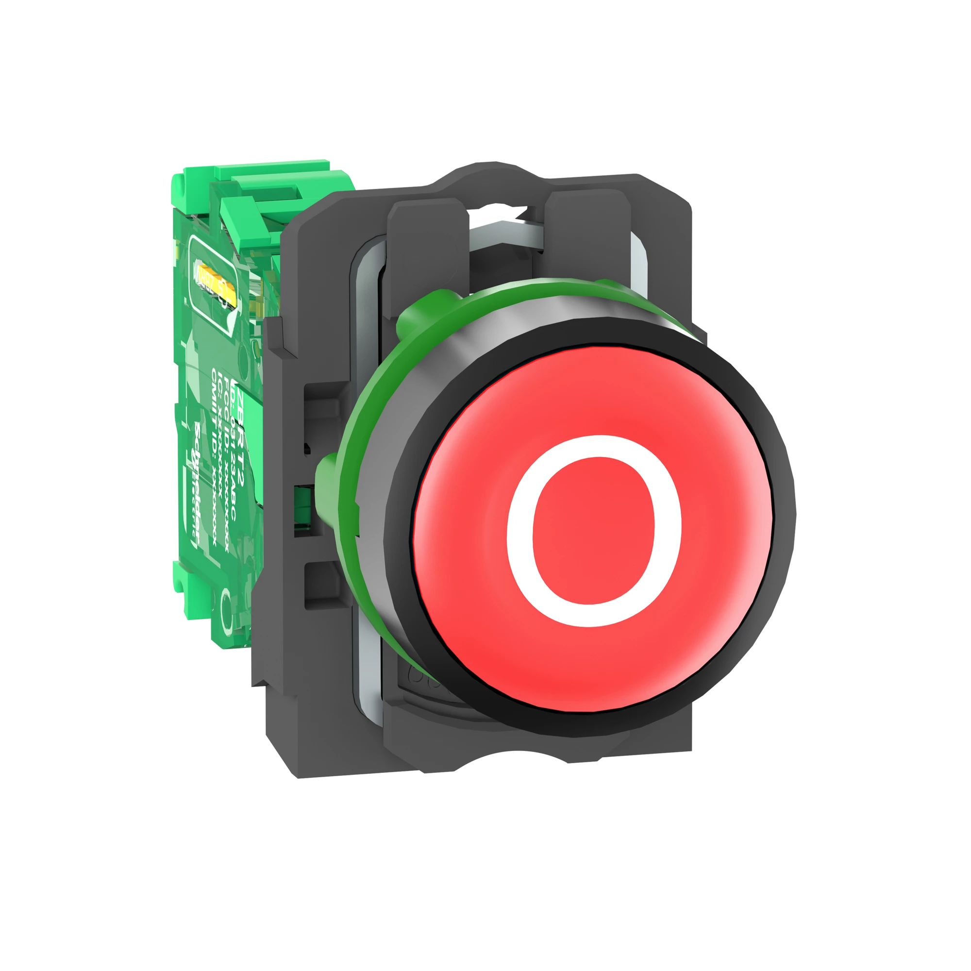 Schneider Electric ZB5RTA432 Wireless Pushbutton, Harmony XB5R, Plastic, 22mm, Red, Labelled O, Momentary, Batteryless, Wireless (img_001) Schneider Electric ZB5RTA432 Wireless Pushbutton, Harmony XB5R, Plastic, 22mm, Red, Labelled O, Momentary, Batteryless, Wireless (img_001)
