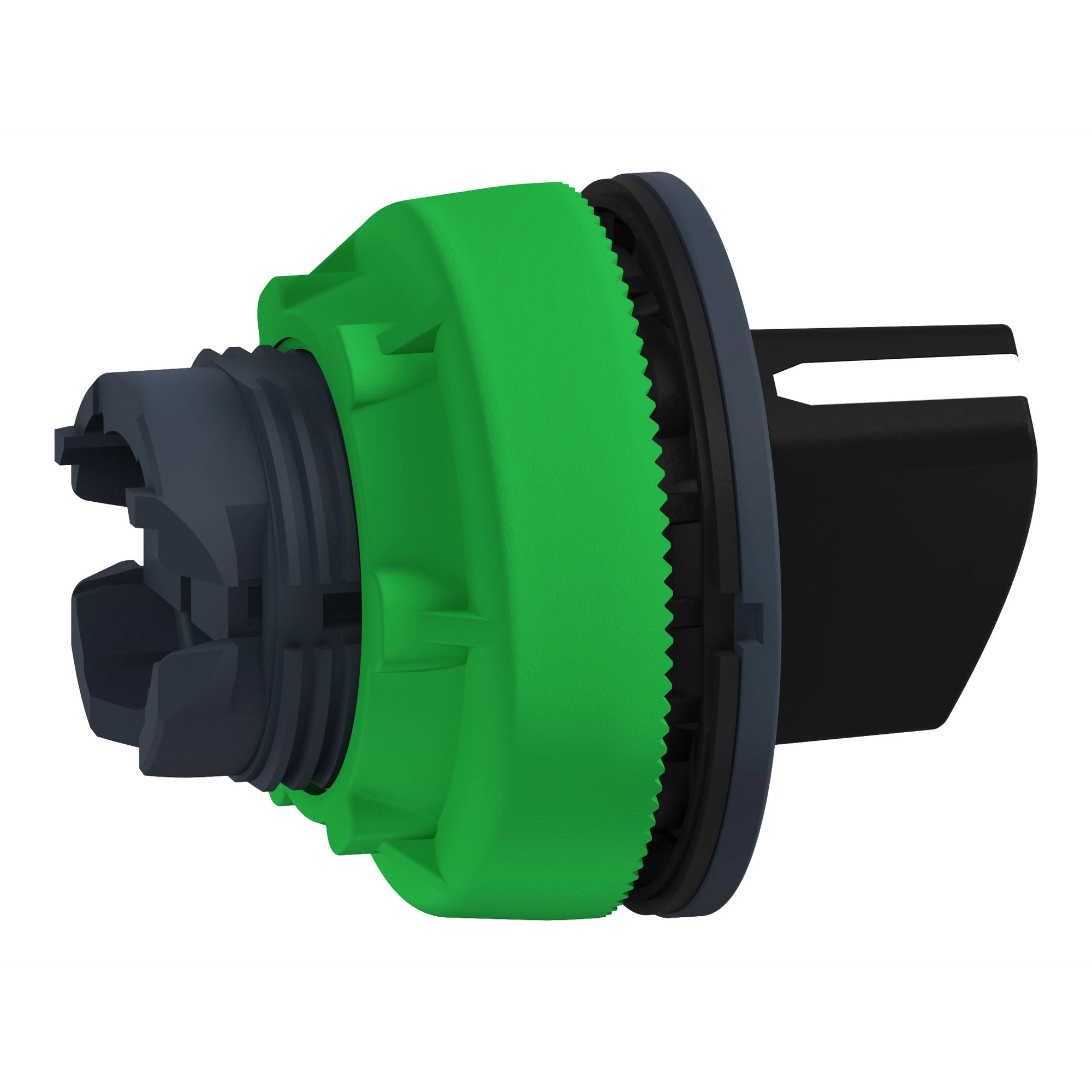 Schneider Electric ZB5FD4 Selector switch, front element, Harmony XB5F, plastic, 30mm, black, 2 positions, momentary (img_003)