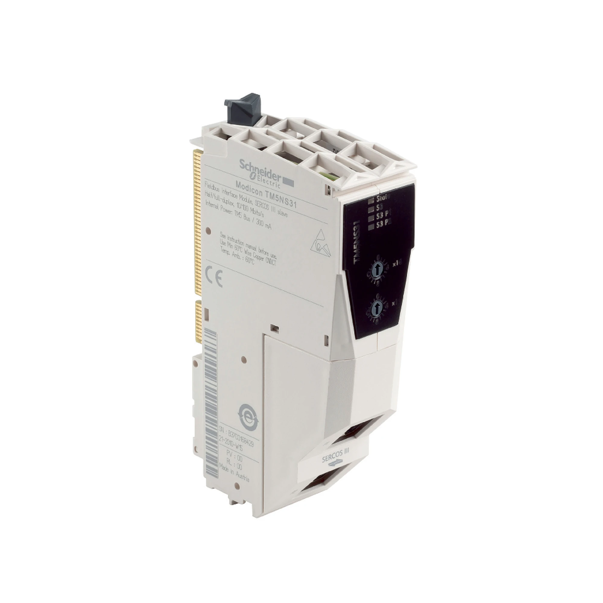 Schneider Electric TM5NS31 Bus Coupler, Modicon TM5, SERCOS III (img_001)