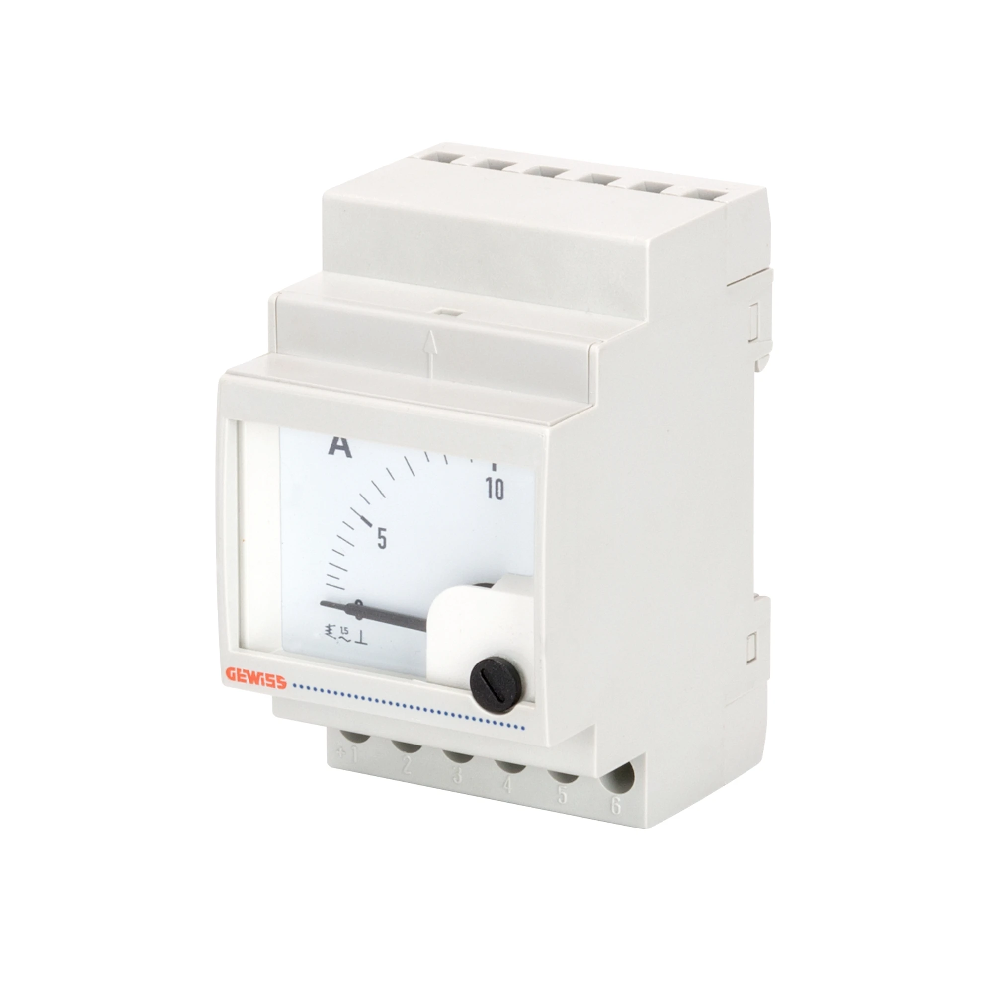 GEWISS GW96871 ANALOGUE AMMETER WITH DIRECT CONNECTION - 10A - 3 MODULES (img_001)