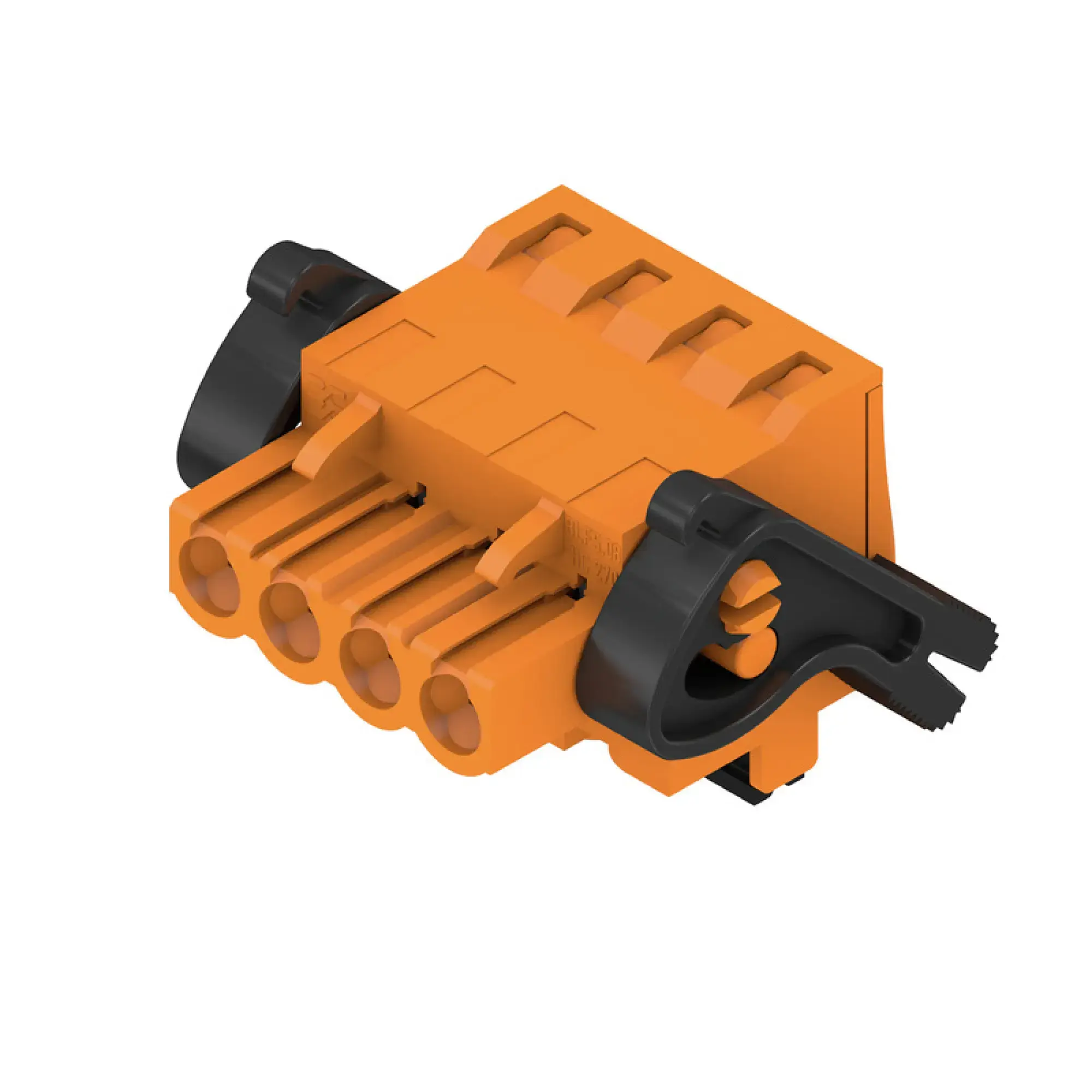 Weidmüller 1983100000 PCB connector (wire connection), 320 V, 24 A, Pitch in mm: 5.08, 3.31 mm², Number of poles: 4, PUSH IN with actuator, Box (img_001) Weidmüller 1983100000 PCB connector (wire connection), 320 V, 24 A, Pitch in mm: 5.08, 3.31 mm², Number of poles: 4, PUSH IN with actuator, Box (img_001)