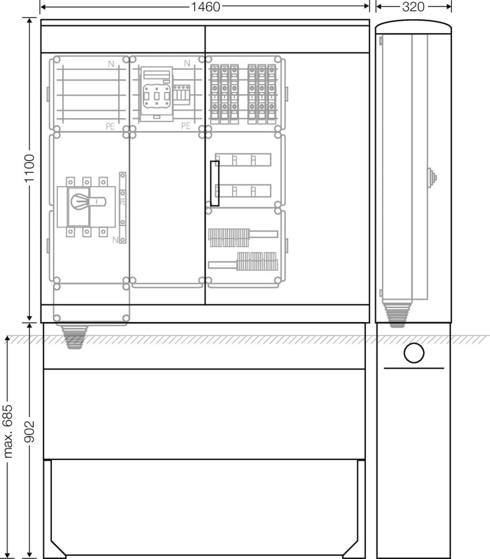 Hensel 65000123 Ladeverteiler für bis zu 6 Ladepunkte à 11kW Mi EV 11kW 6111 (img_002) Hensel 65000123 Ladeverteiler für bis zu 6 Ladepunkte à 11kW Mi EV 11kW 6111 (img_002)