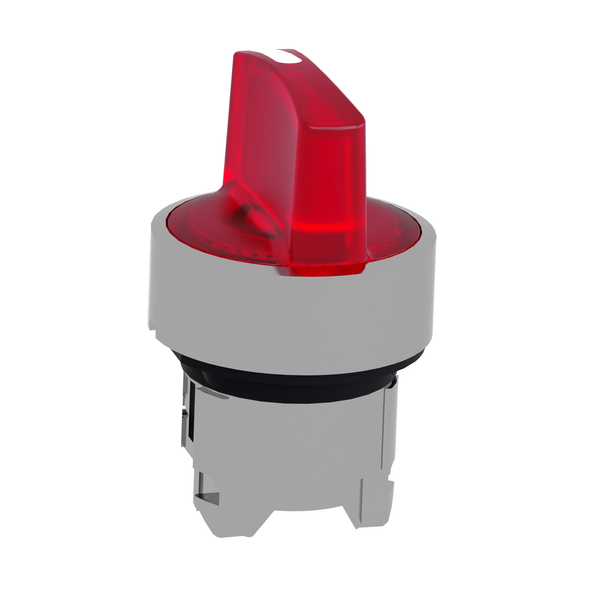 Schneider Electric ZB4BK1543 Selector Light Switch, Front Element, Harmony XB4, Metal, 22mm, Red, for Universal LED, 3 Positions, Center Retentive (img_007)