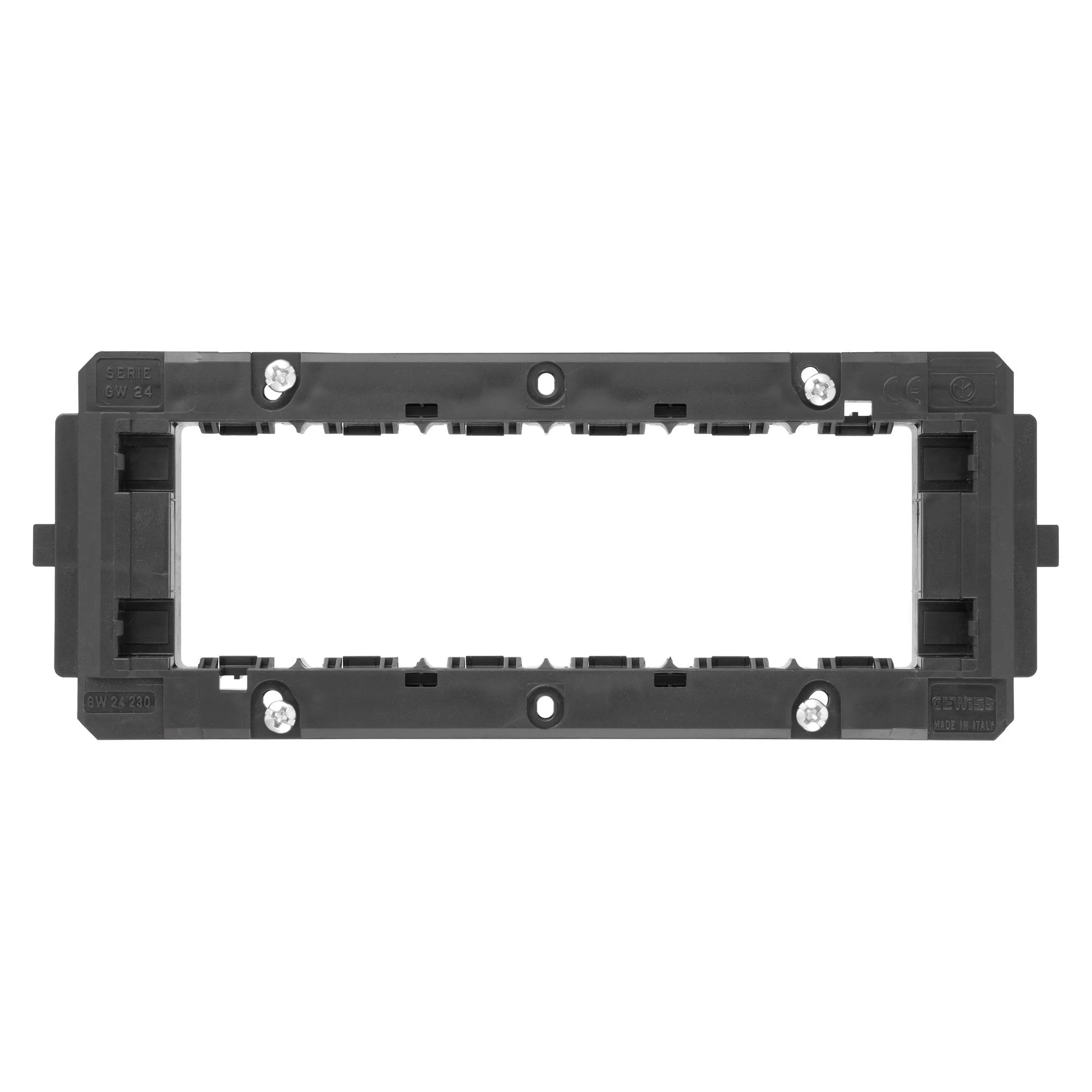 GEWISS GW24230 SUPPORT - 6 GANG - TOP SYSTEM / VIRNA / CLASSIC PLATES - SYSTEM (img_001) GEWISS GW24230 SUPPORT - 6 GANG - TOP SYSTEM / VIRNA / CLASSIC PLATES - SYSTEM (img_001)
