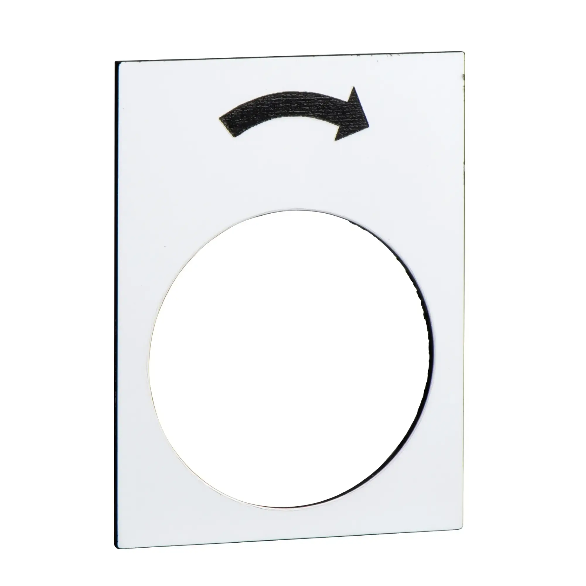 Schneider Electric ZB2BY4919 Label, 30x40mm, white, rotary mechanism right, slow (img_002)