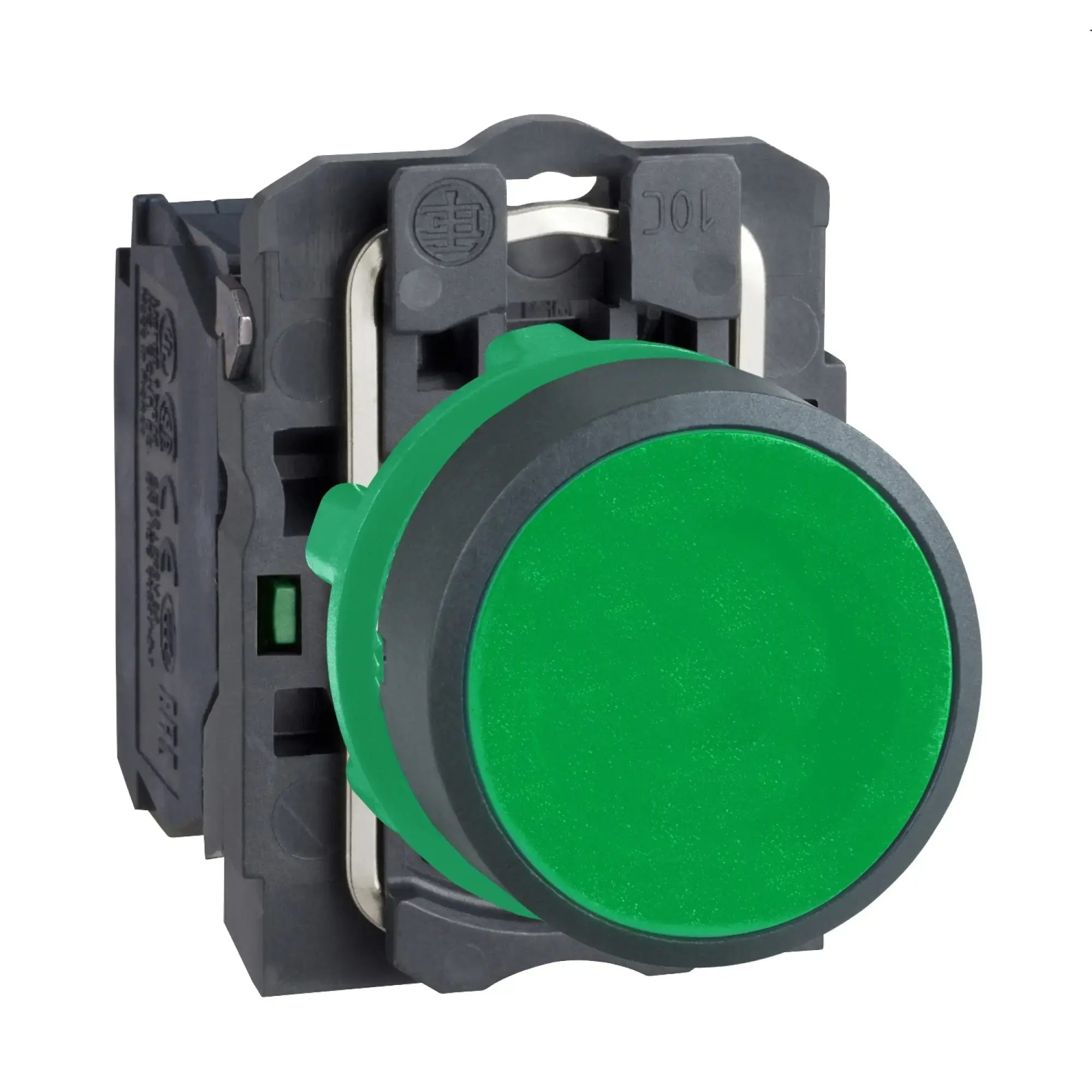 Schneider Electric XB5AA31 Push button, Harmony XB5, plastic, green, unlabelled, 22mm, momentary, 1NO (img_004)