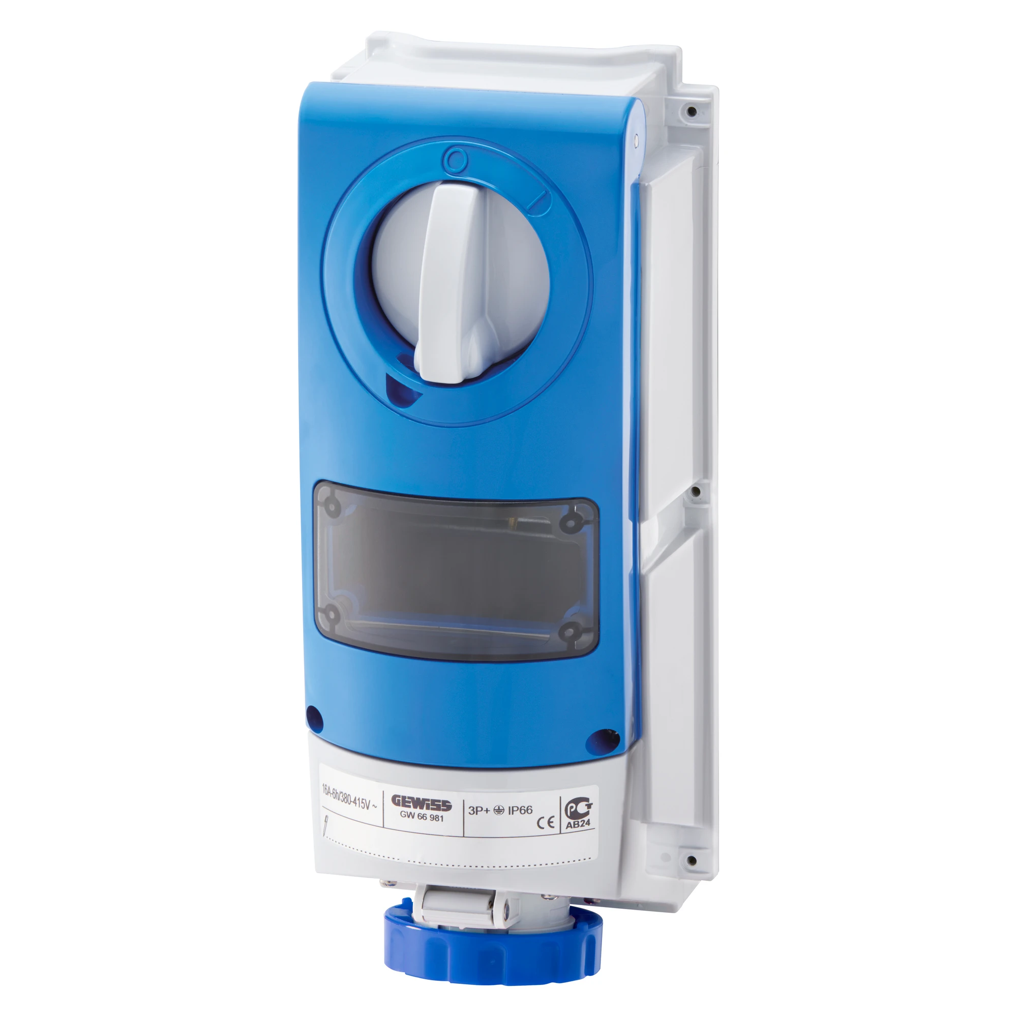 GEWISS GW66828 VERTICAL FIXED INTERLOCKED SOCKET OUTLET - WITHOUT BOTTOM - FOR MOUNTING MODULAR DEVICES - FOR HEAVY-DUTY USE - -3P+E 16A 200-250V-50/60HZ 9H-IP66 (img_001) GEWISS GW66828 VERTICAL FIXED INTERLOCKED SOCKET OUTLET - WITHOUT BOTTOM - FOR MOUNTING MODULAR DEVICES - FOR HEAVY-DUTY USE - -3P+E 16A 200-250V-50/60HZ 9H-IP66 (img_001)