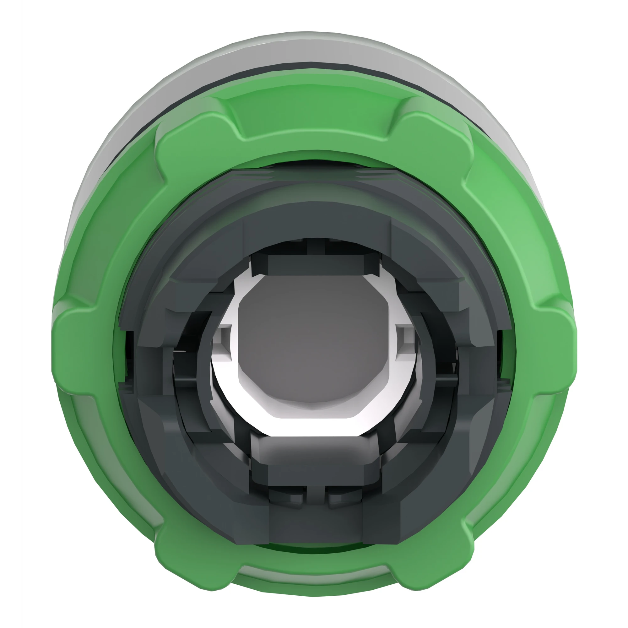 Schneider Electric ZB5AW333SC0 Illuminated push button, front element, Harmony XB5, plastic, 22mm, light grey, green, for universal LED, ribbed dome (img_005) Schneider Electric ZB5AW333SC0 Illuminated push button, front element, Harmony XB5, plastic, 22mm, light grey, green, for universal LED, ribbed dome (img_005)