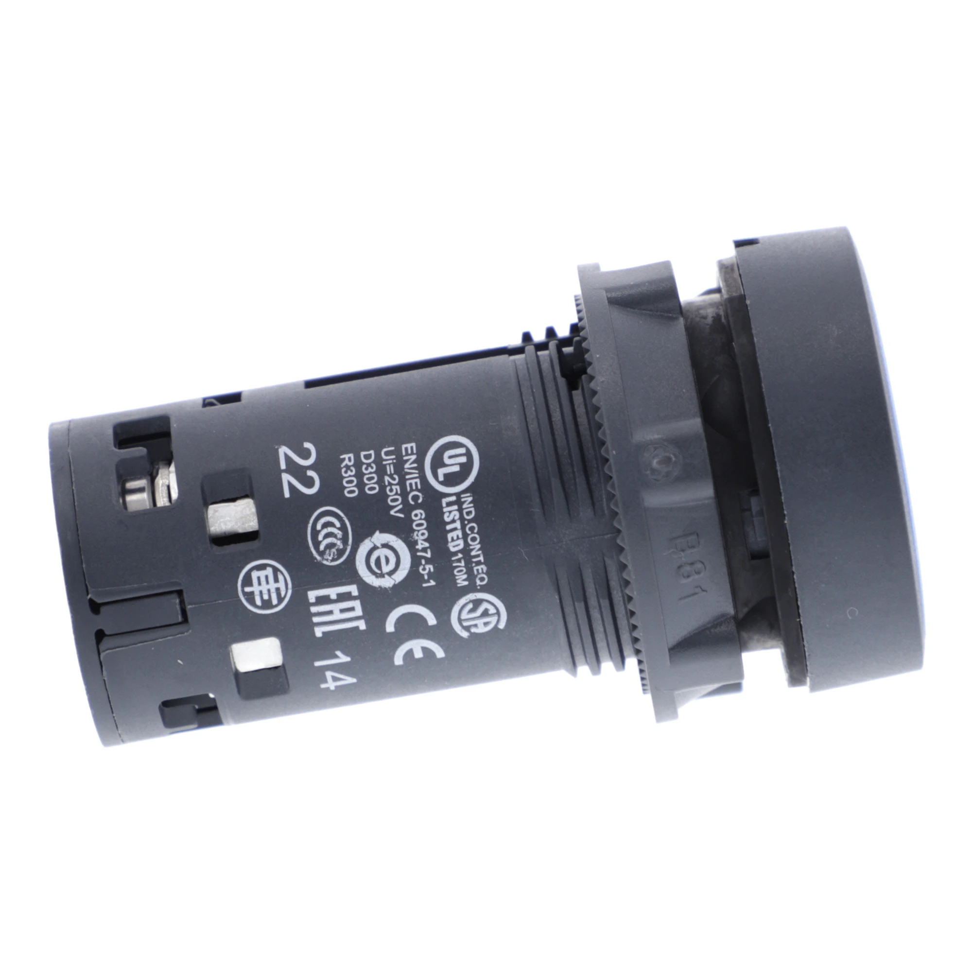 Schneider Electric XB7NA65 Pushbutton, Harmony XB7, Monoblock, Plastic, Ø22mm, Blue, 1NO +1NC, Screw Terminal (img_003) Schneider Electric XB7NA65 Pushbutton, Harmony XB7, Monoblock, Plastic, Ø22mm, Blue, 1NO +1NC, Screw Terminal (img_003)